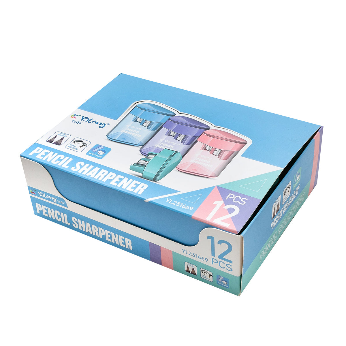 מחדד יאלונג 2 חורים צורת כוס דגם YL231669