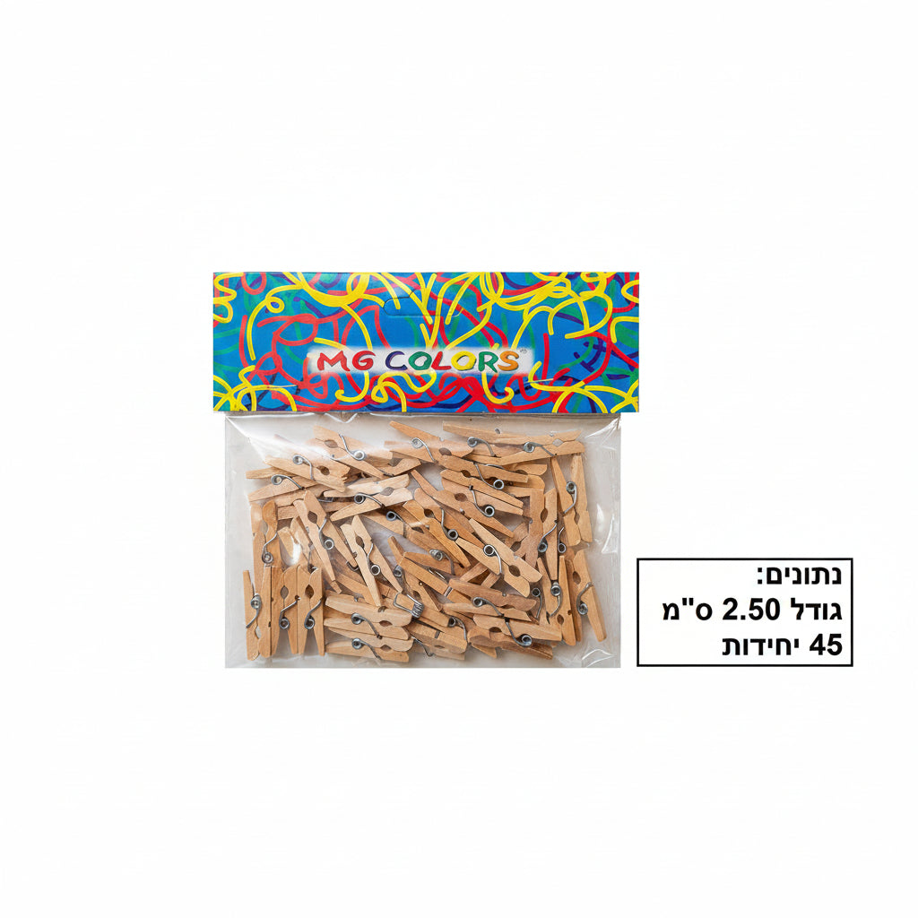 אטבים מעץ טבעי