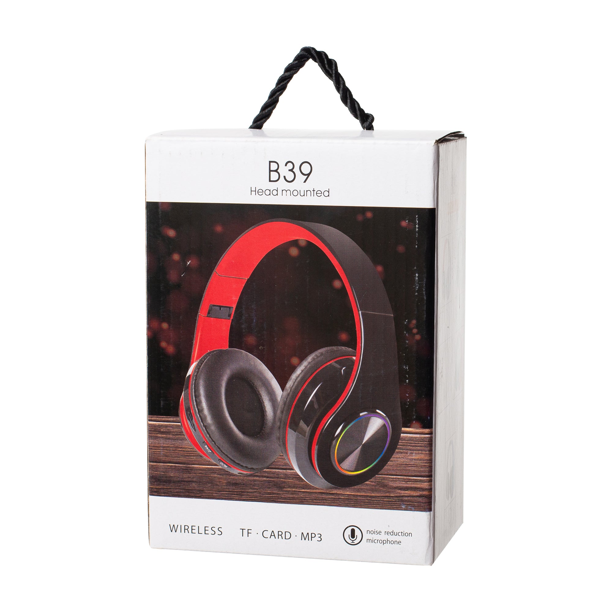 אוזניות קשת בלו טות דיבורת+רדיו FM דגם B39