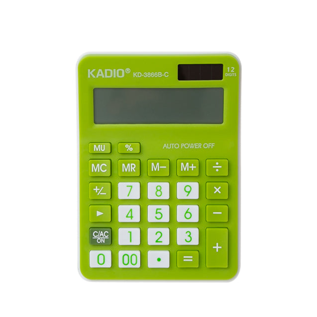 מחשבון שולחני 12 ספרות דגם KD-3866B-C