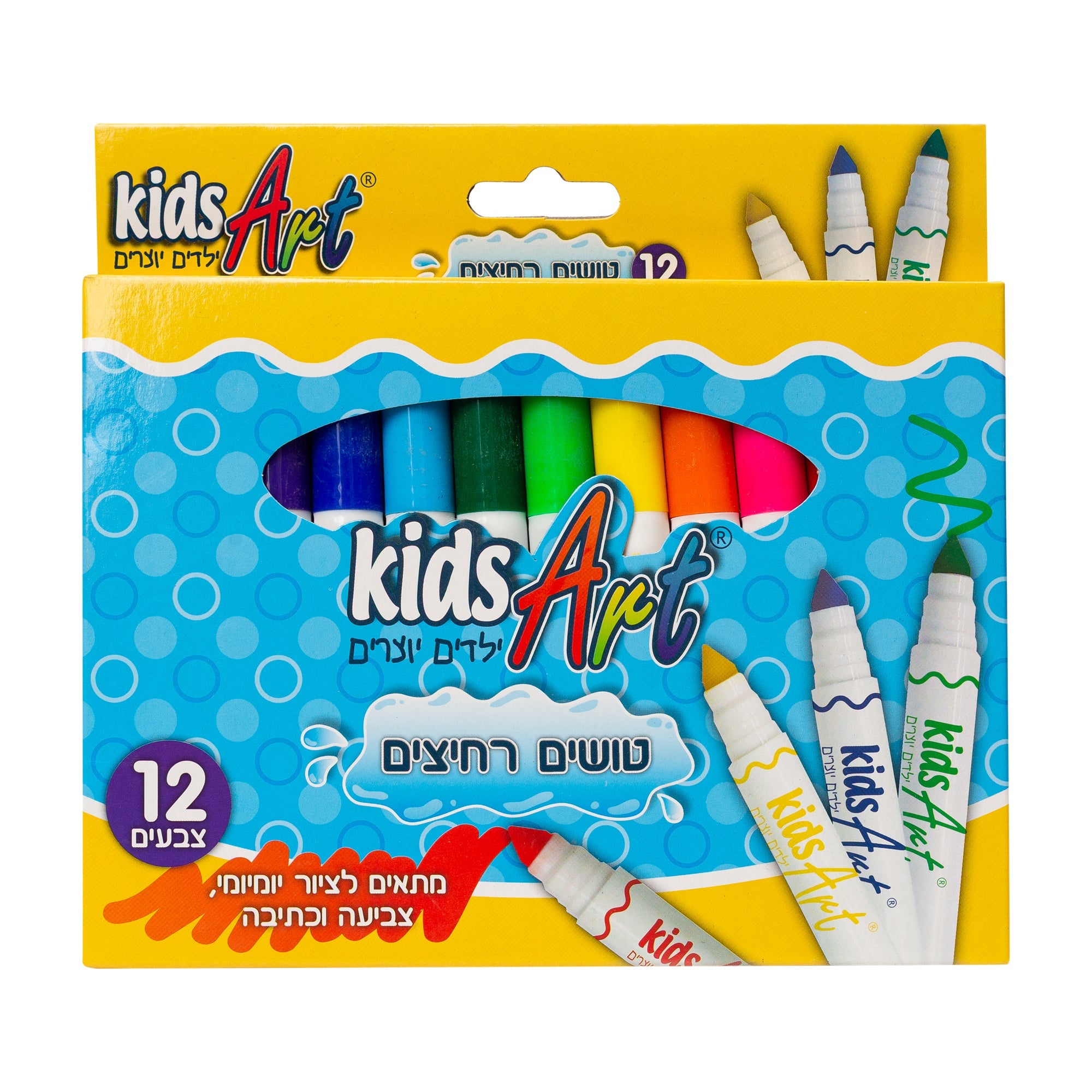 טושים גמבו 12 יחידות