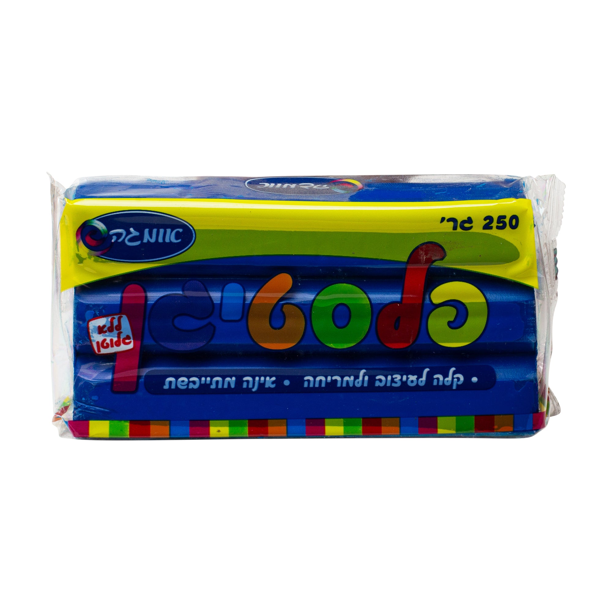 פלסטלינה צבע כחול משקל 250 גרם