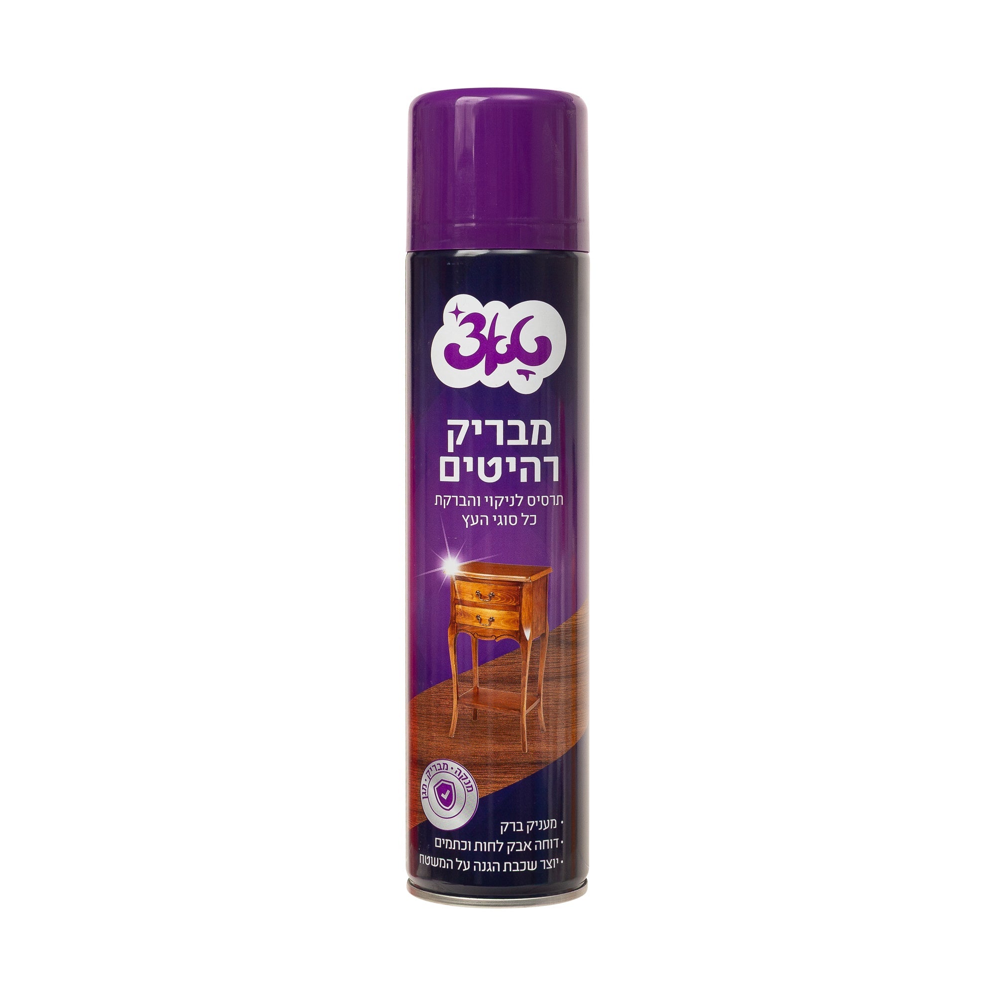 תרסיס ספריי מבריק לרהיטים