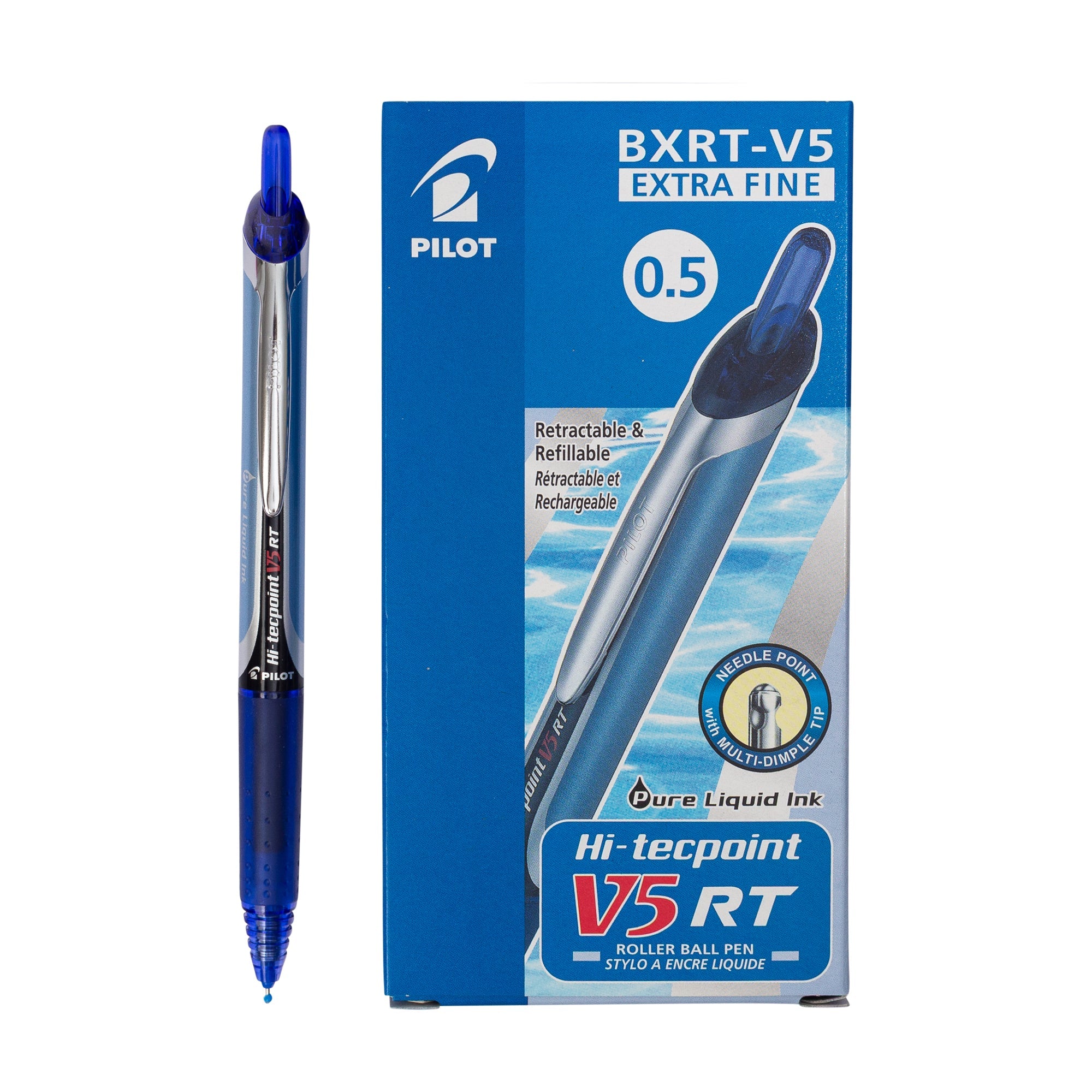 עט פיילוט לחצן דגם TECPOINT V5 RT