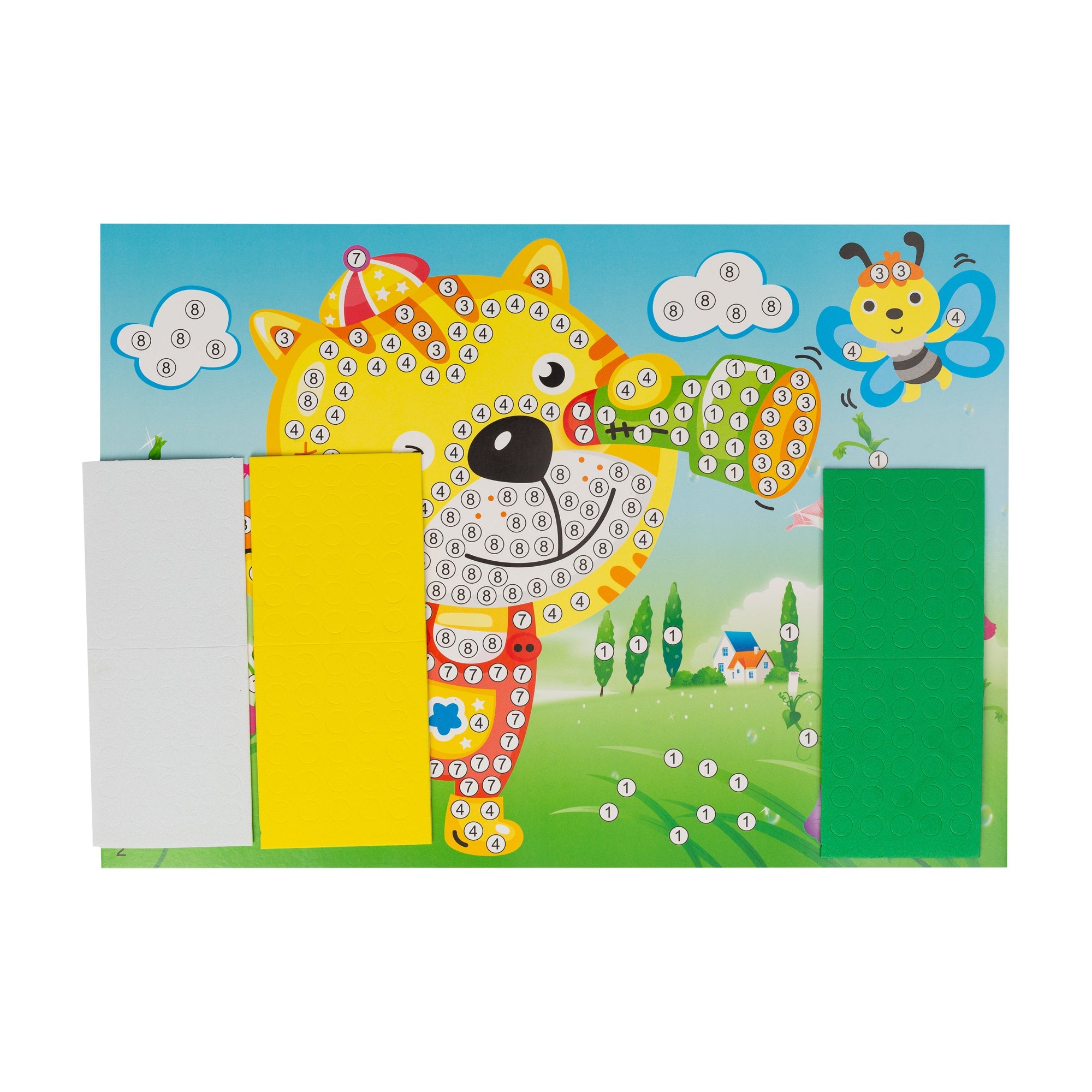תמונת פסיפס ספוג להדבקה 21X29 סמ דגם MSK51552