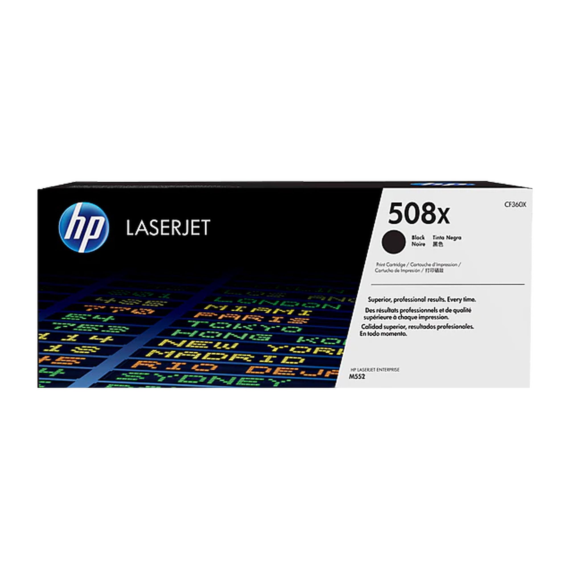 טונר דגם HP מקורי CF360X 508X צבע שחור