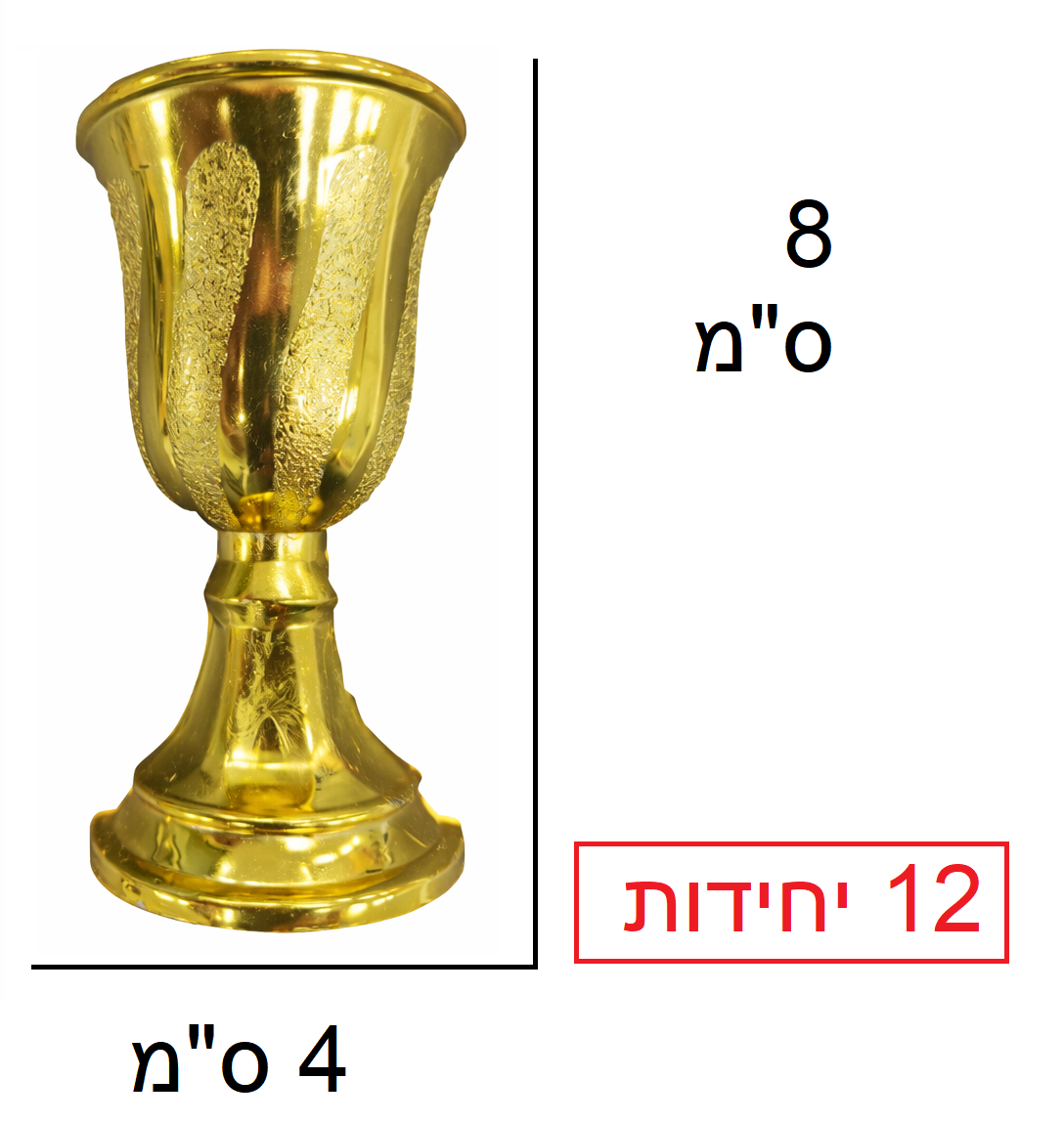 גביע קידוש 12 יחידות