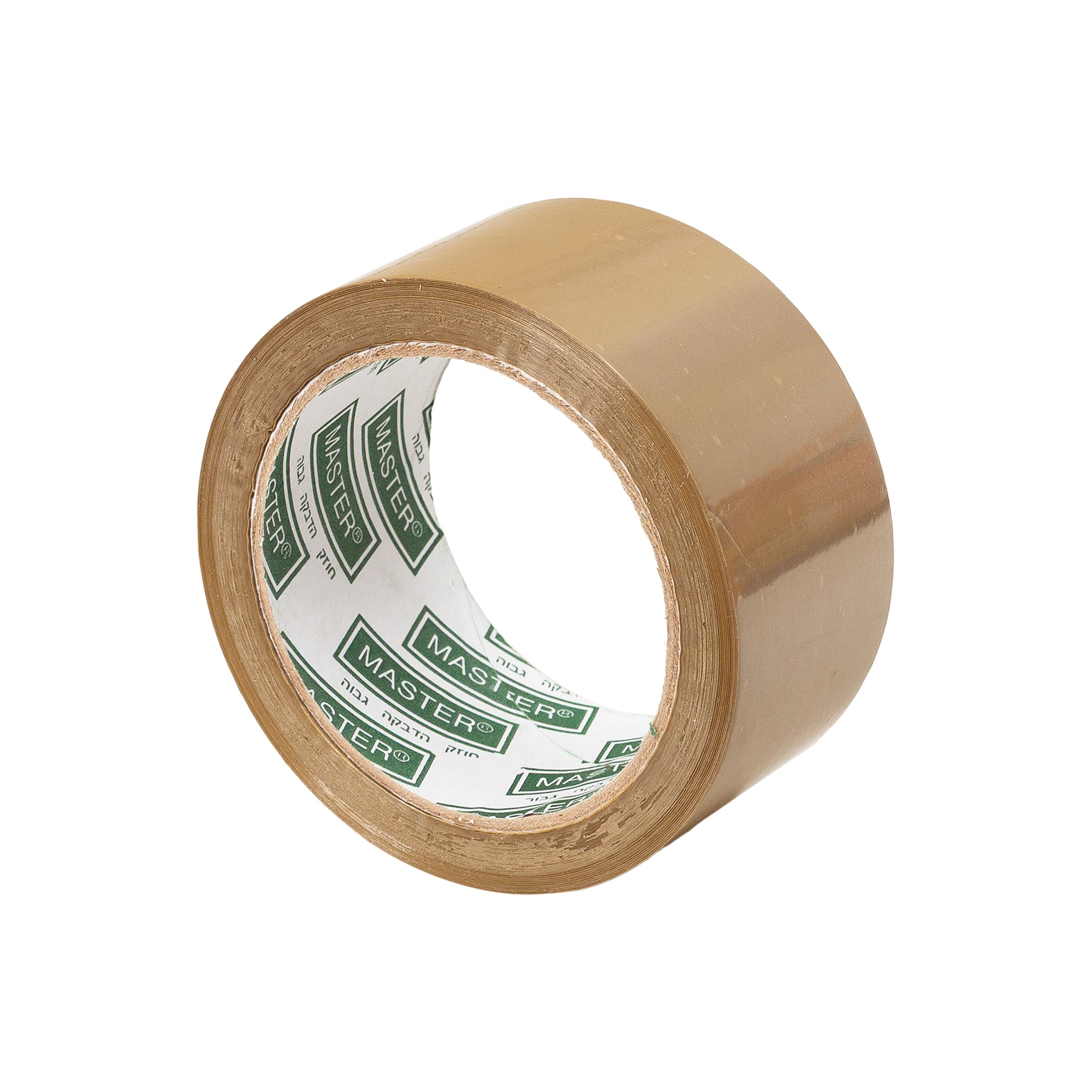 סרט אריזה צבע חום PVC גודל "2 אורך 60 מטר
