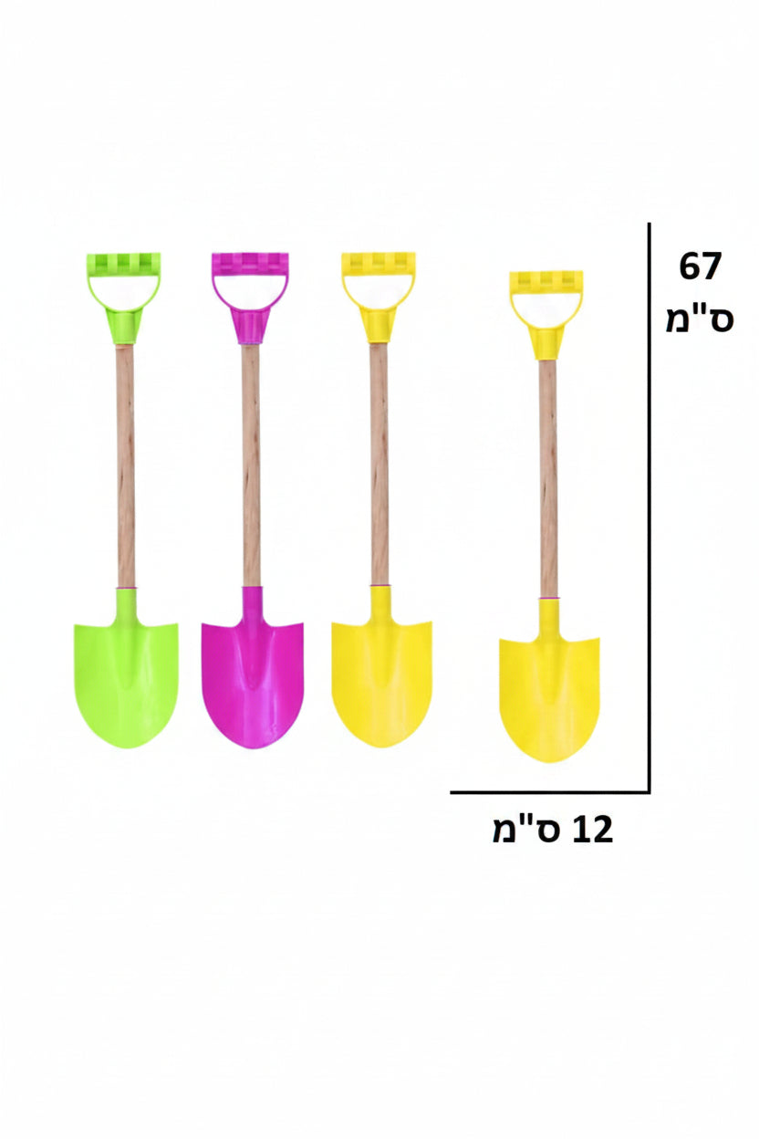 את חפירה ידית עץ גודל 67 ס"מ דגם B017-2A
