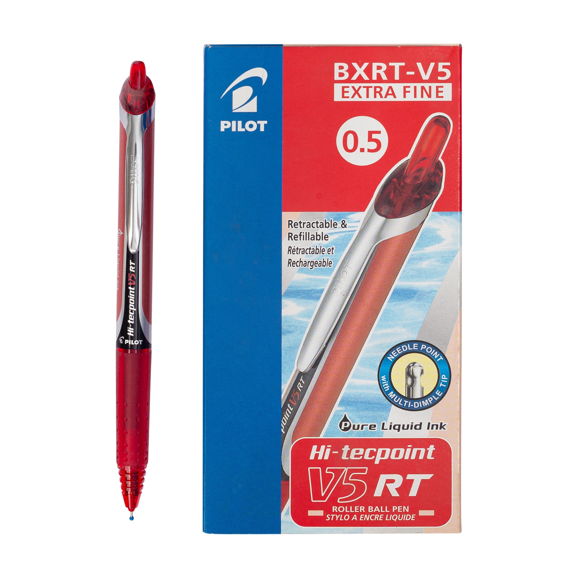 עט פיילוט לחצן דגם TECPOINT V5 RT