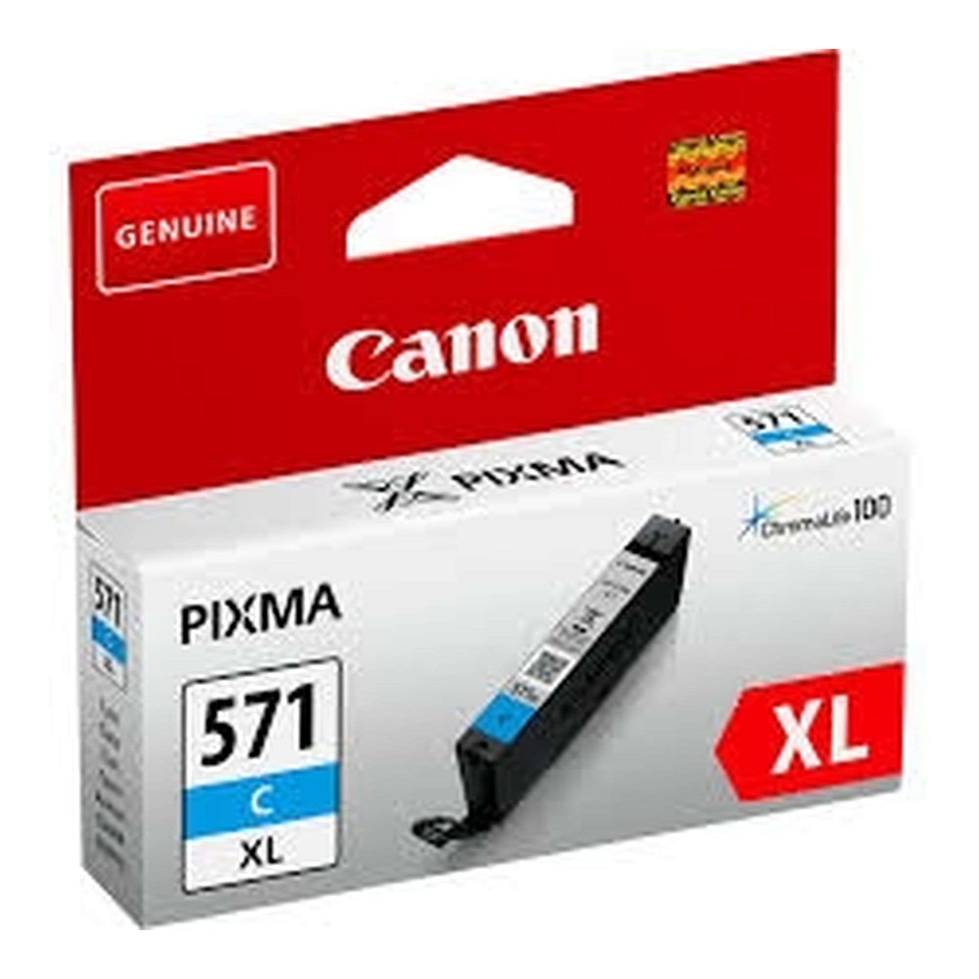 ראש דיו קנון מקורי דגם CLI-571XL צבע כחול