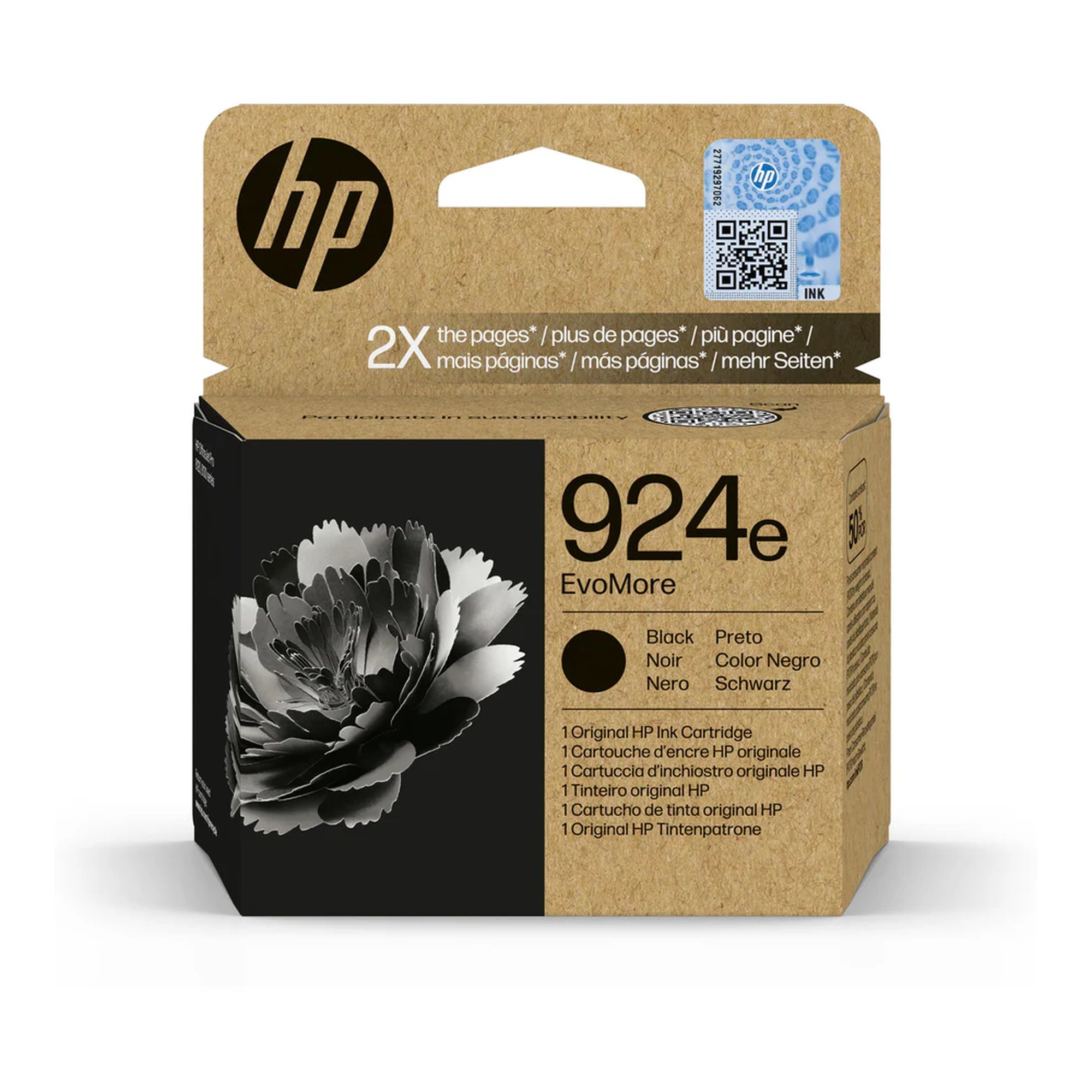 ראש דיו דגם HP מקורי 924XL צבע שחור