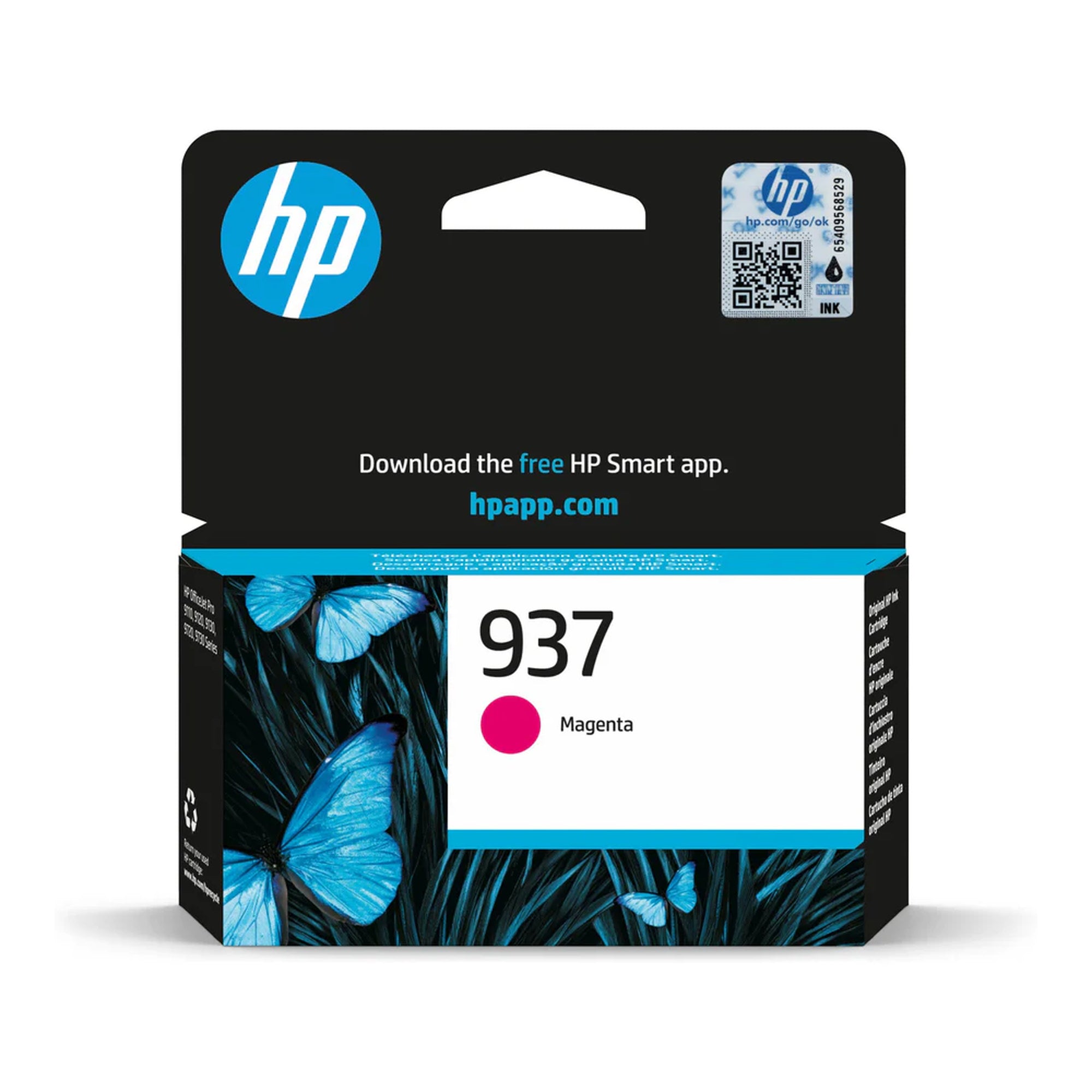 ראש דיו דגם HP מקורי 937 צבע אדום