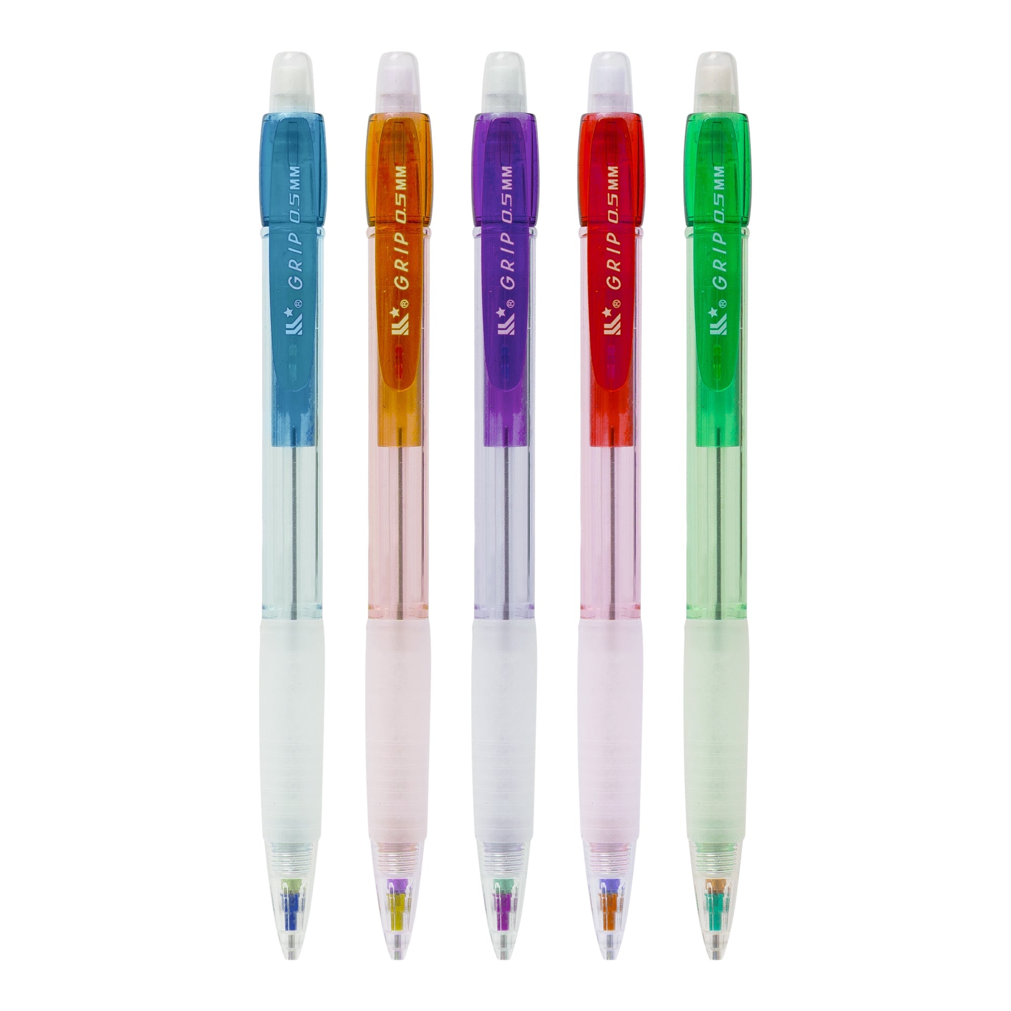 עפרון מכני 0.5 עם גריפ דגם HY-185