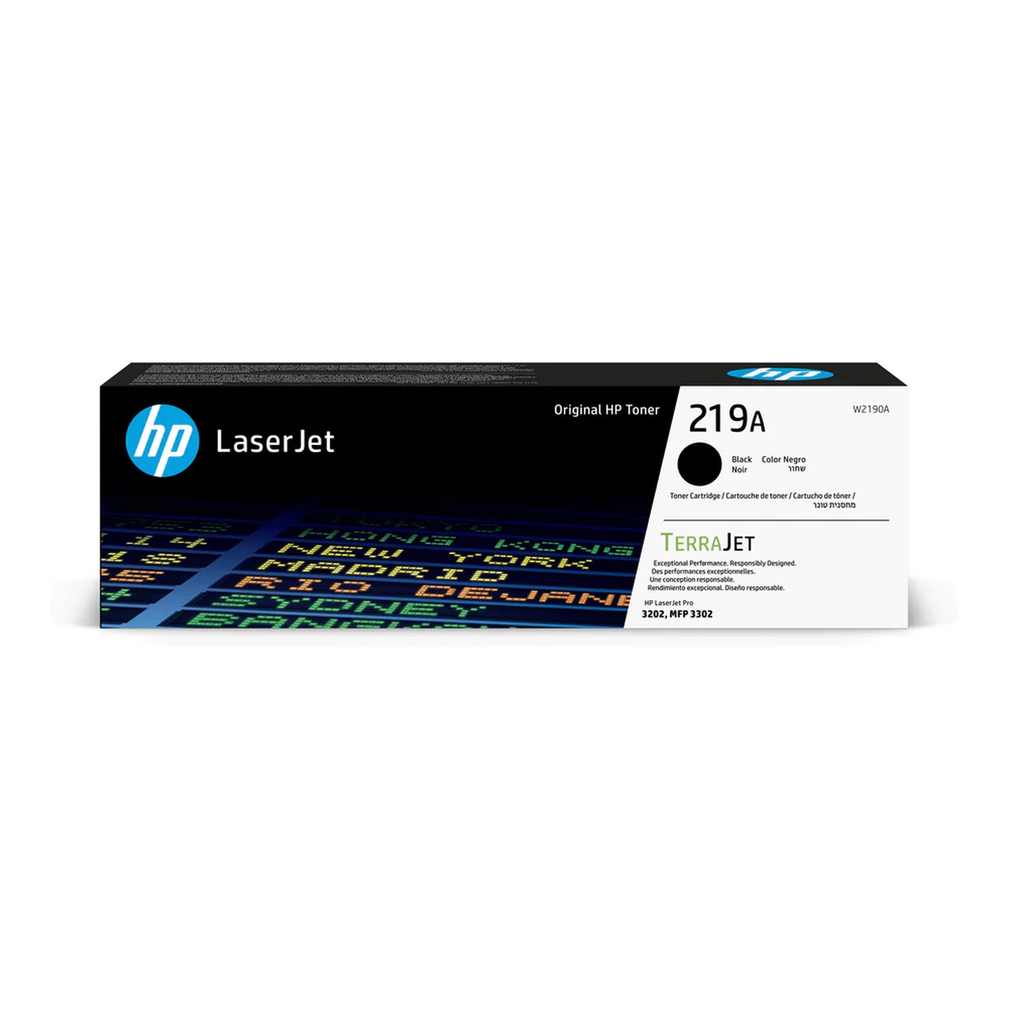 טונר דגם HP מקורי W2190A 219A צבע שחור