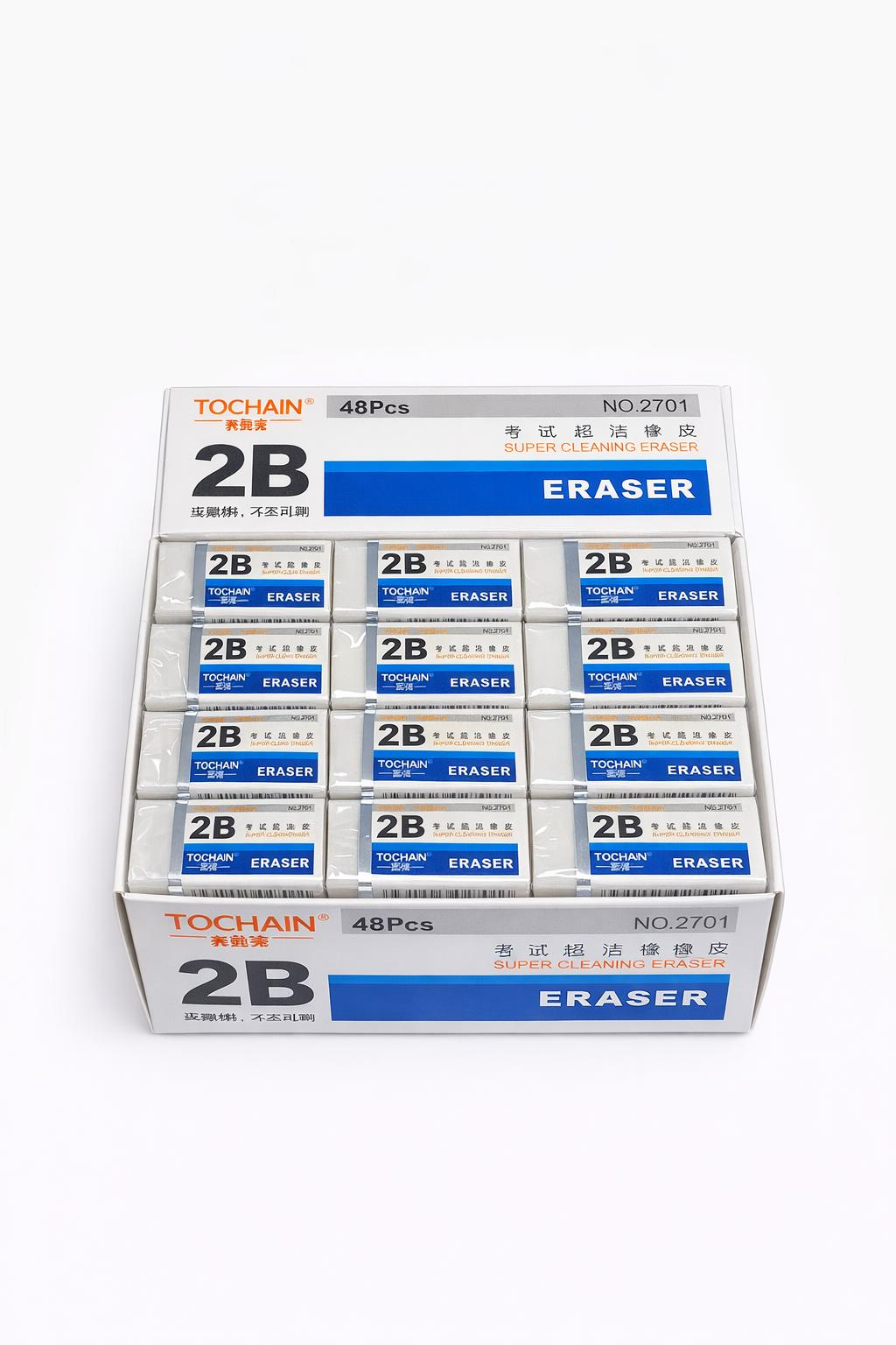 מחק צבע לבן 2B דגם 2701