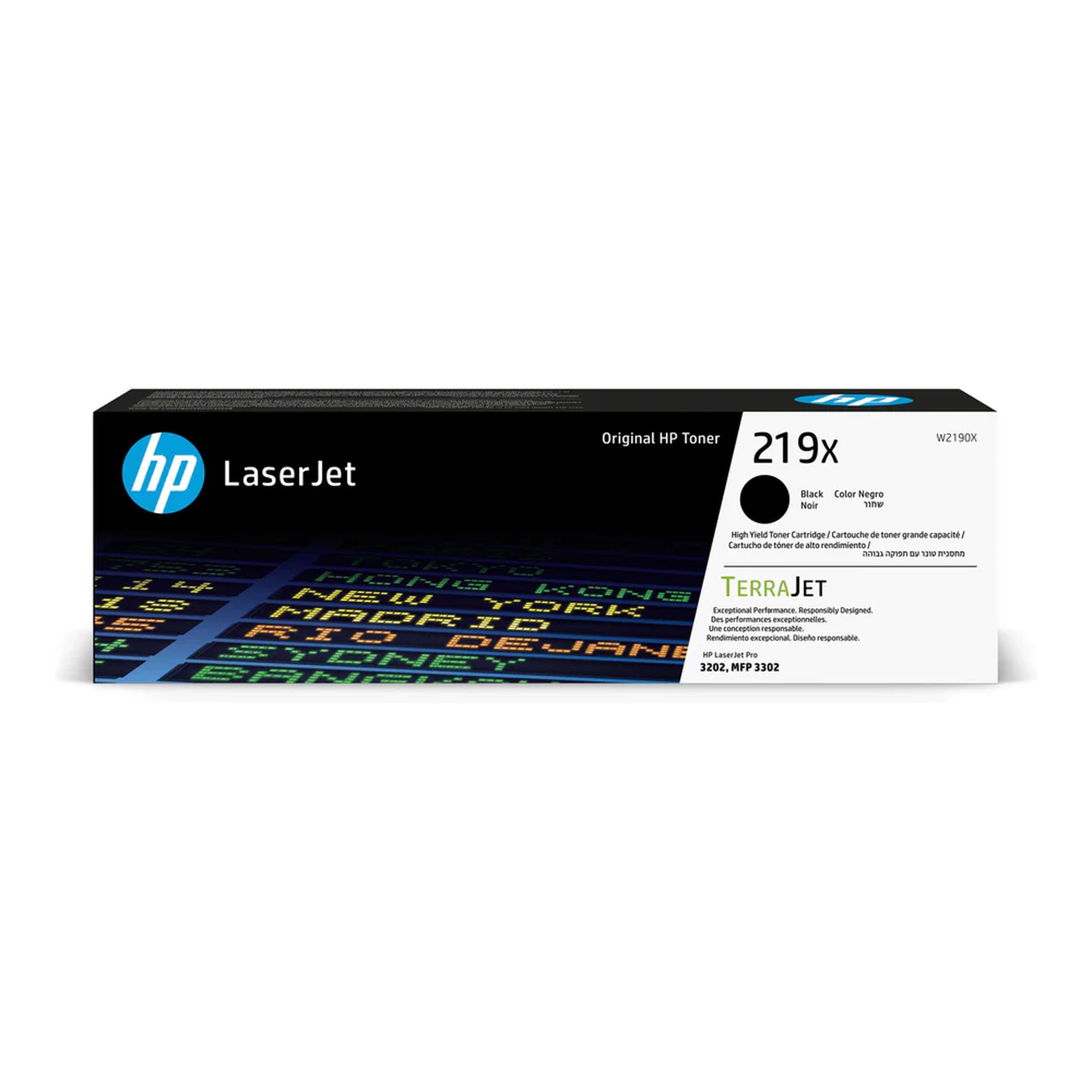 טונר מקורי HP דגם 219X צבע שחור