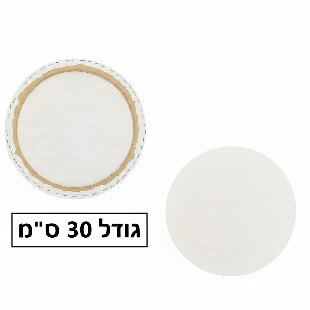 מסגרת קנווס עגול לציור גודל 30 ס"מ דגם CVF67528