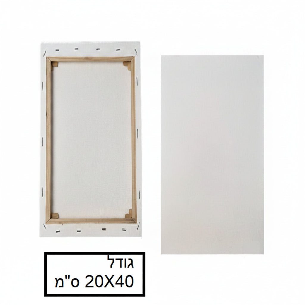 מסגרת קנווס לציור גודל 20X40 ס"מ דגם CVF71655