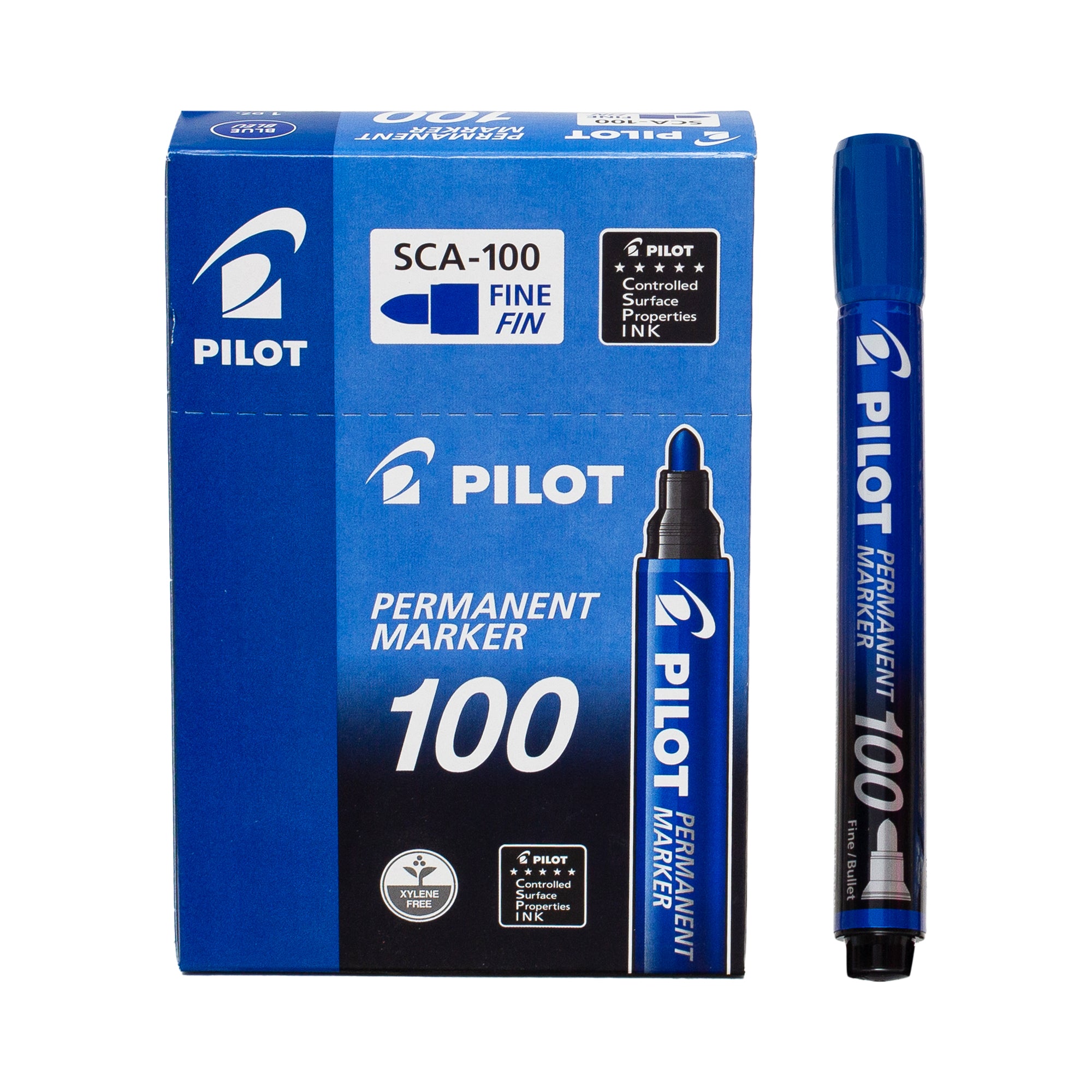 טוש פרמננט ראש עגול פיילוט דגם SCA-100