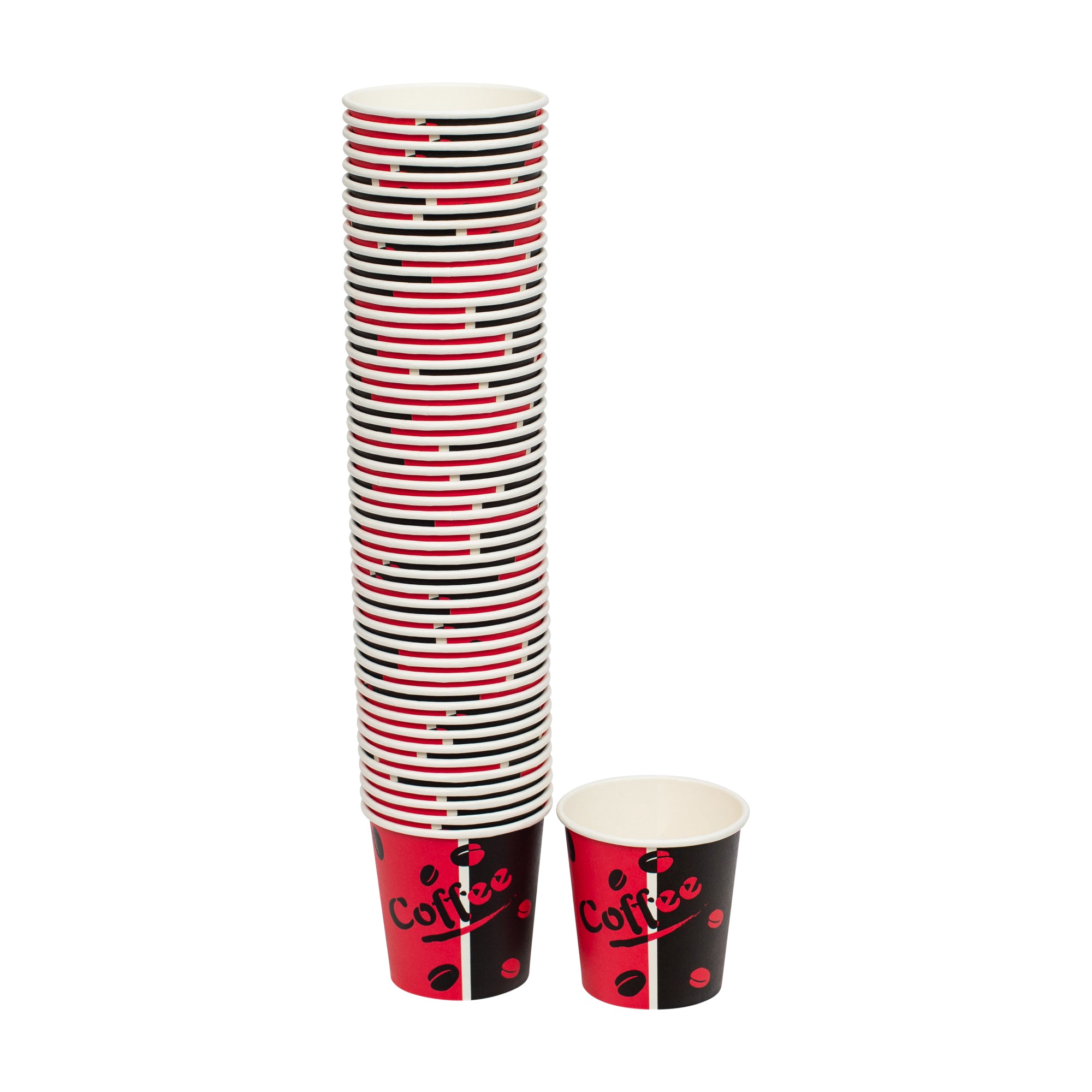 כוסות שתייה חמה אספרסו גודל 4OZ (1000 יחידות בקרטון)