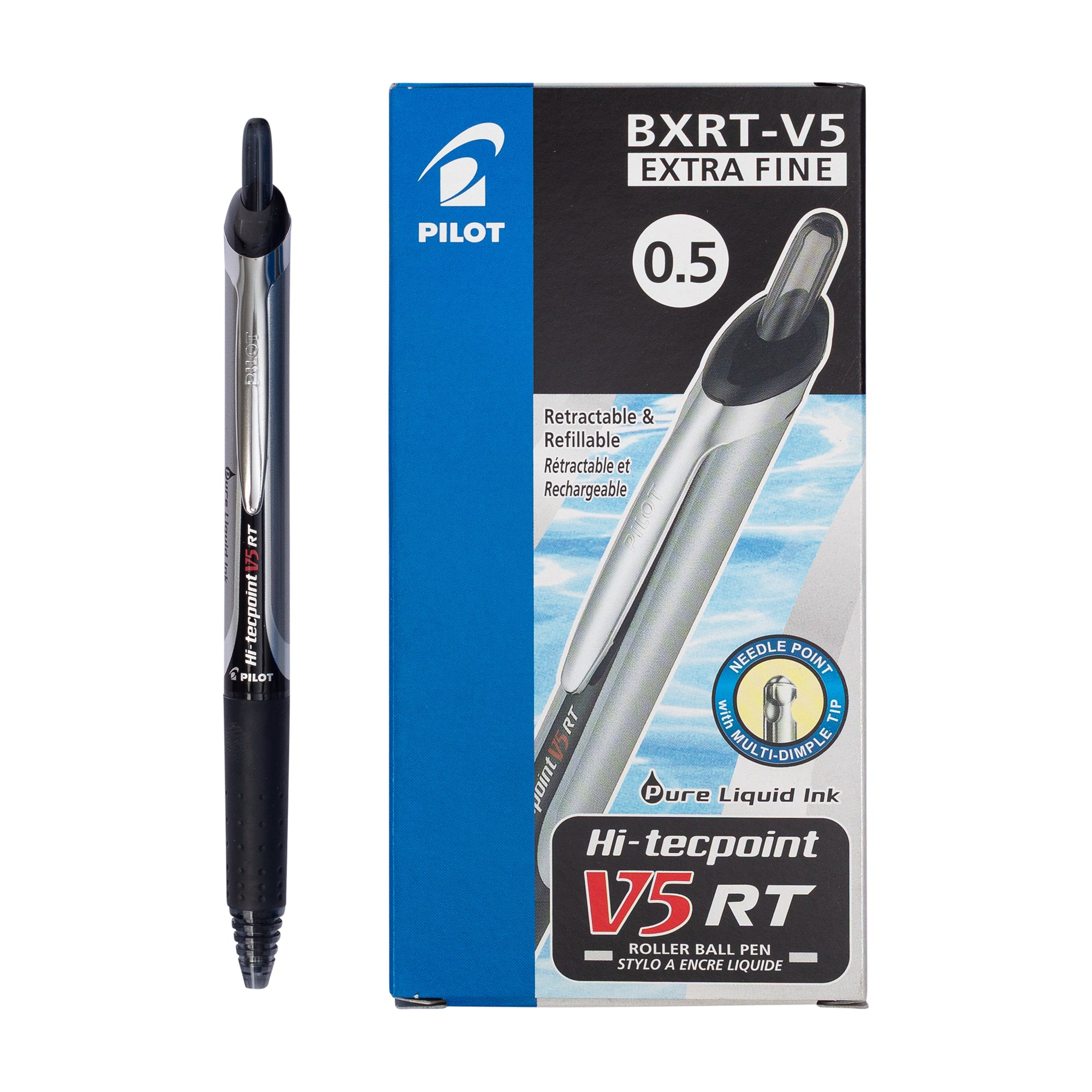 עט פיילוט לחצן דגם TECPOINT V5 RT
