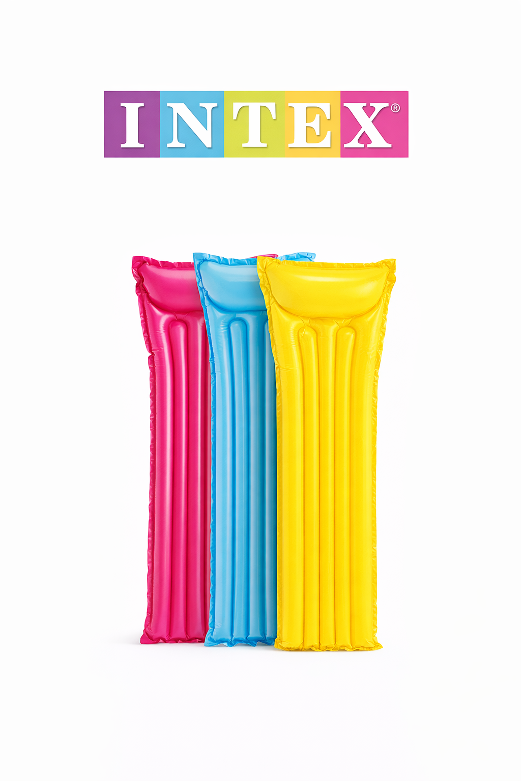 מזרון ים צבעוני 183X69 INTEX דגם 59703NP/EP