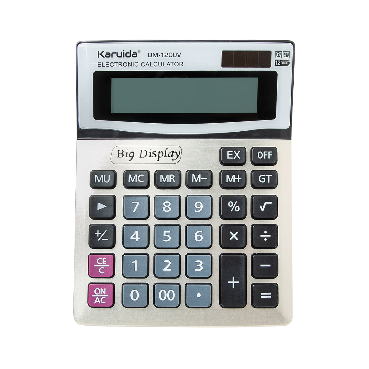 מחשבון שולחני 12 ספרות גדולות דגם DM-1200V