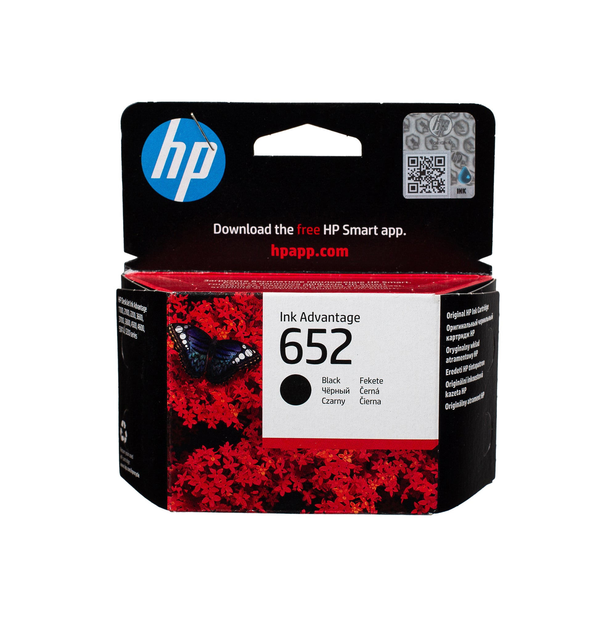 ראש דיו מקורי HP דגם 652