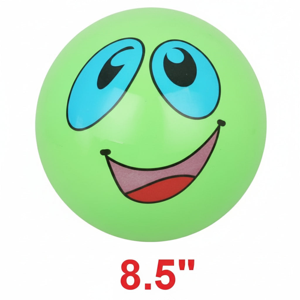 כדור סמיילי צבעוני מתנפח גודל "8.5 דגם SBL85