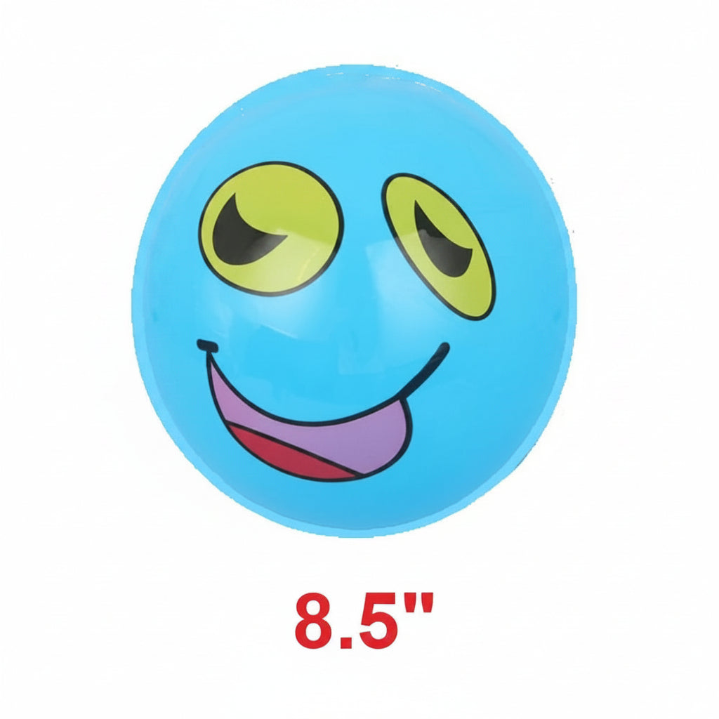 כדור סמיילי צבעוני מתנפח גודל "8.5 דגם SBL85