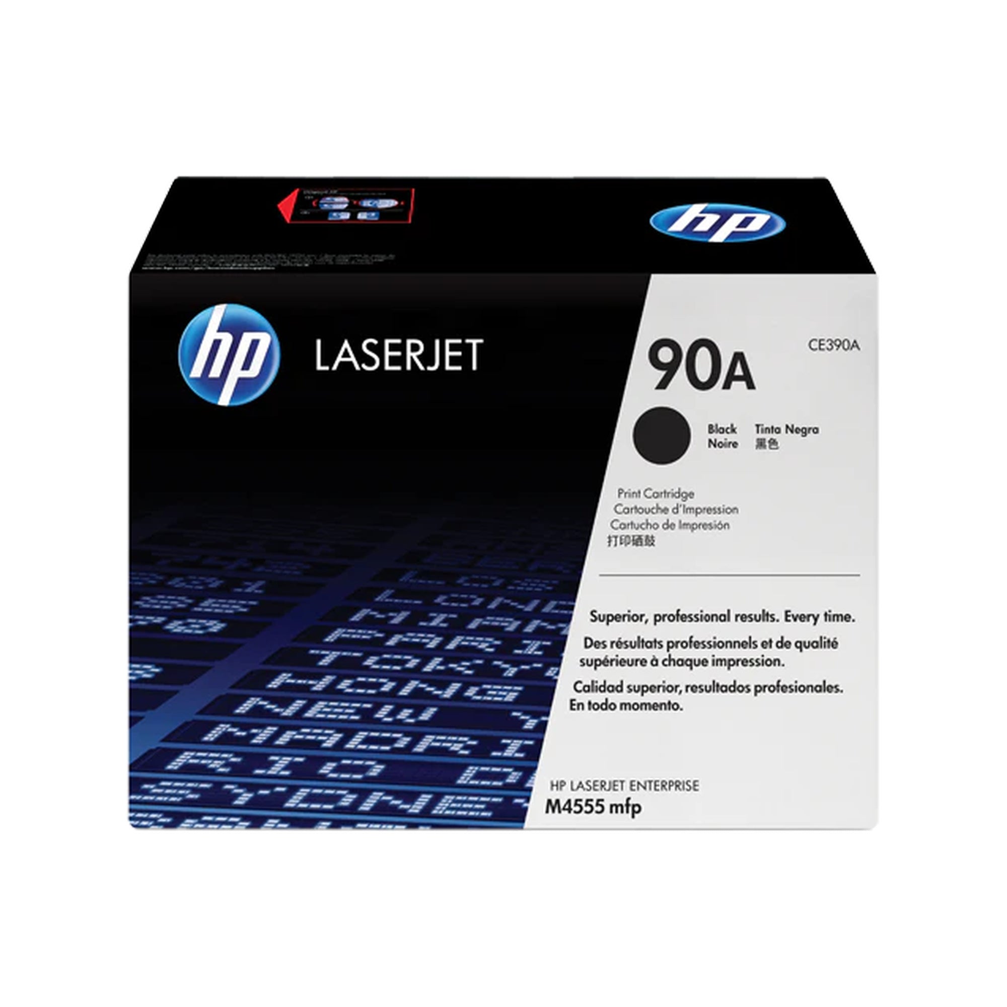 טונר דגם HP מקורי CE390A 90A צבע שחור