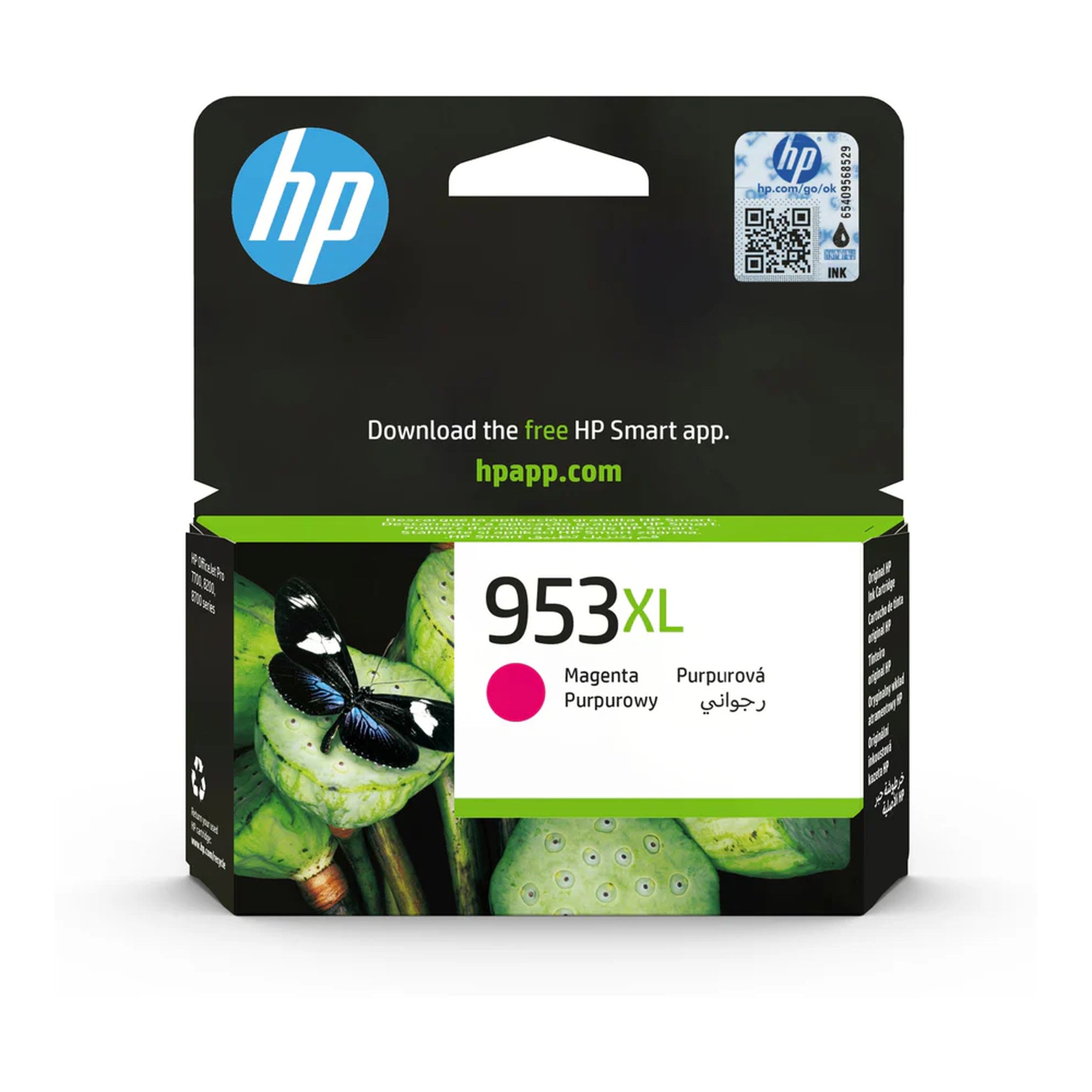 ראש דיו מקורי HP  דגם 953XL צבע אדום