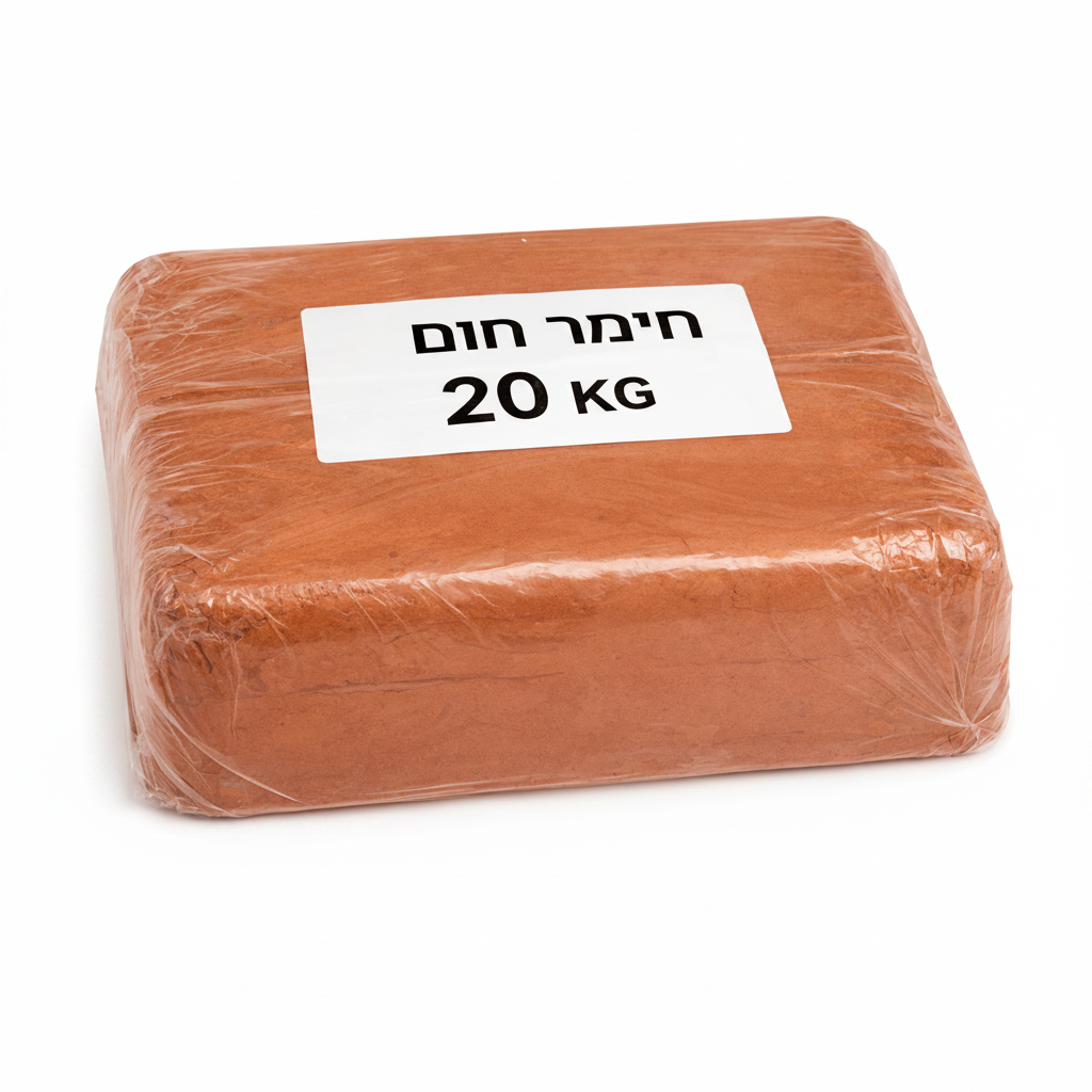 ארגז חימר 20 ק"ג