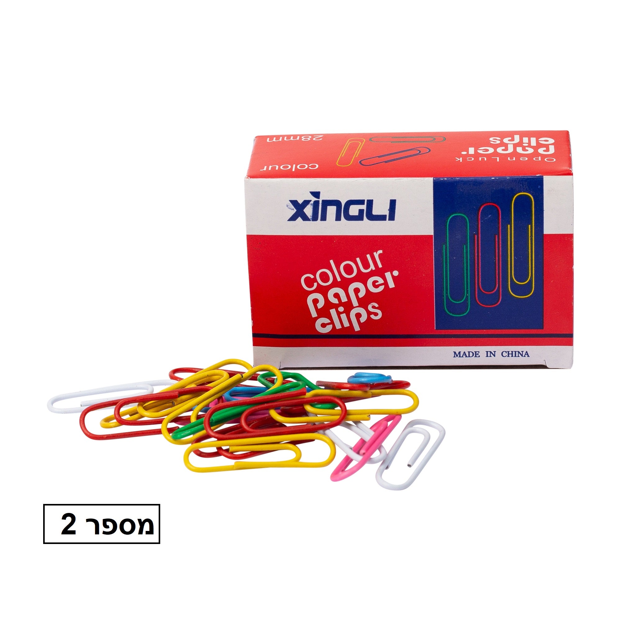 מהדקים צבעוניים