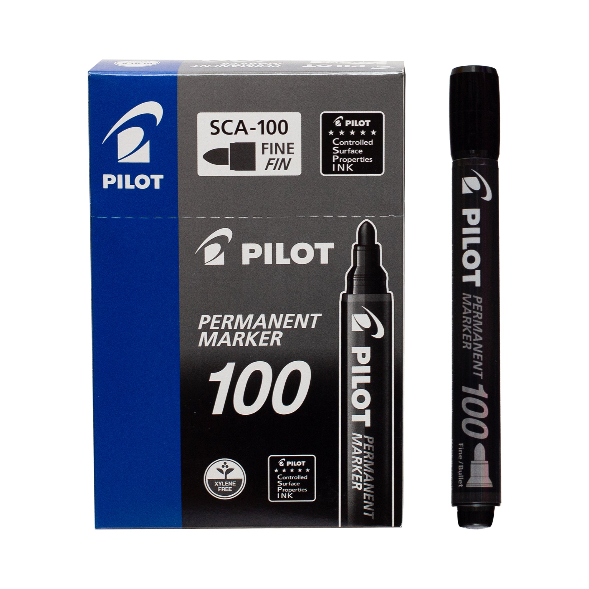 טוש פרמננט ראש עגול פיילוט דגם SCA-100