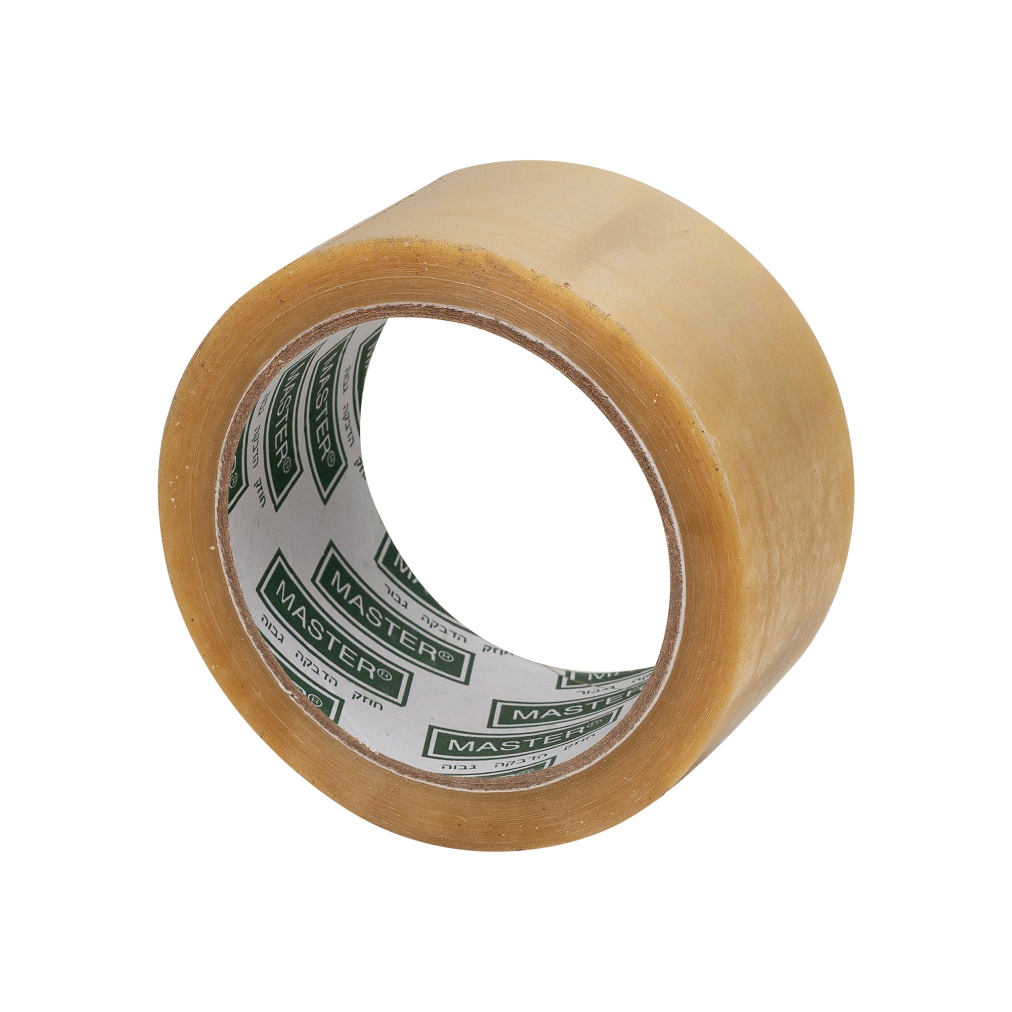סרט אריזה צבע שקוף PVC גודל "2 אורך 60 מטר