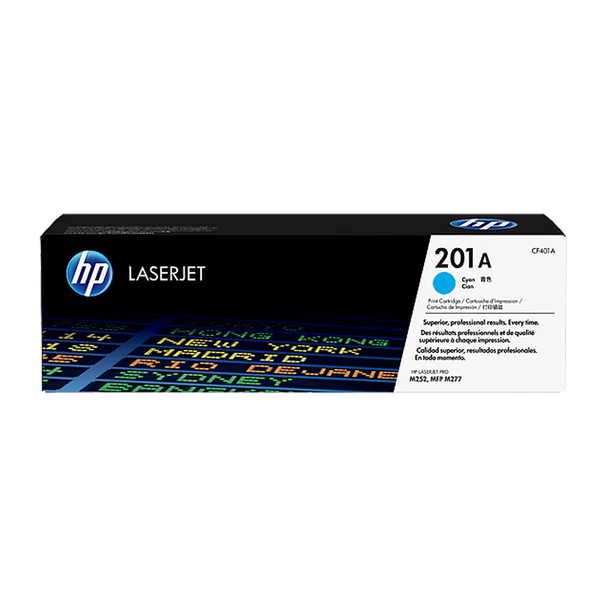 טונר דגם HP מקורי 201A CF401A צבע כחול