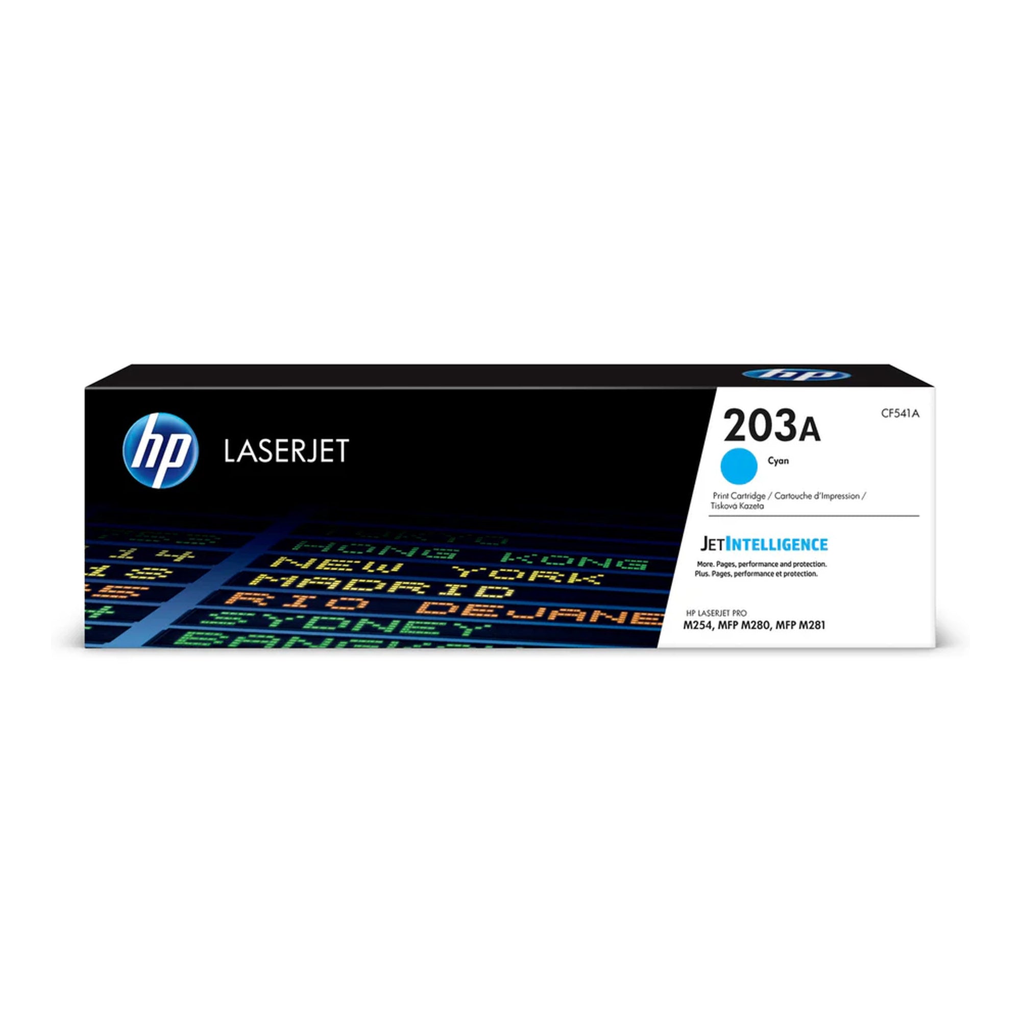 טונר דגם HP מקורי 203 CF541A צבע כחול