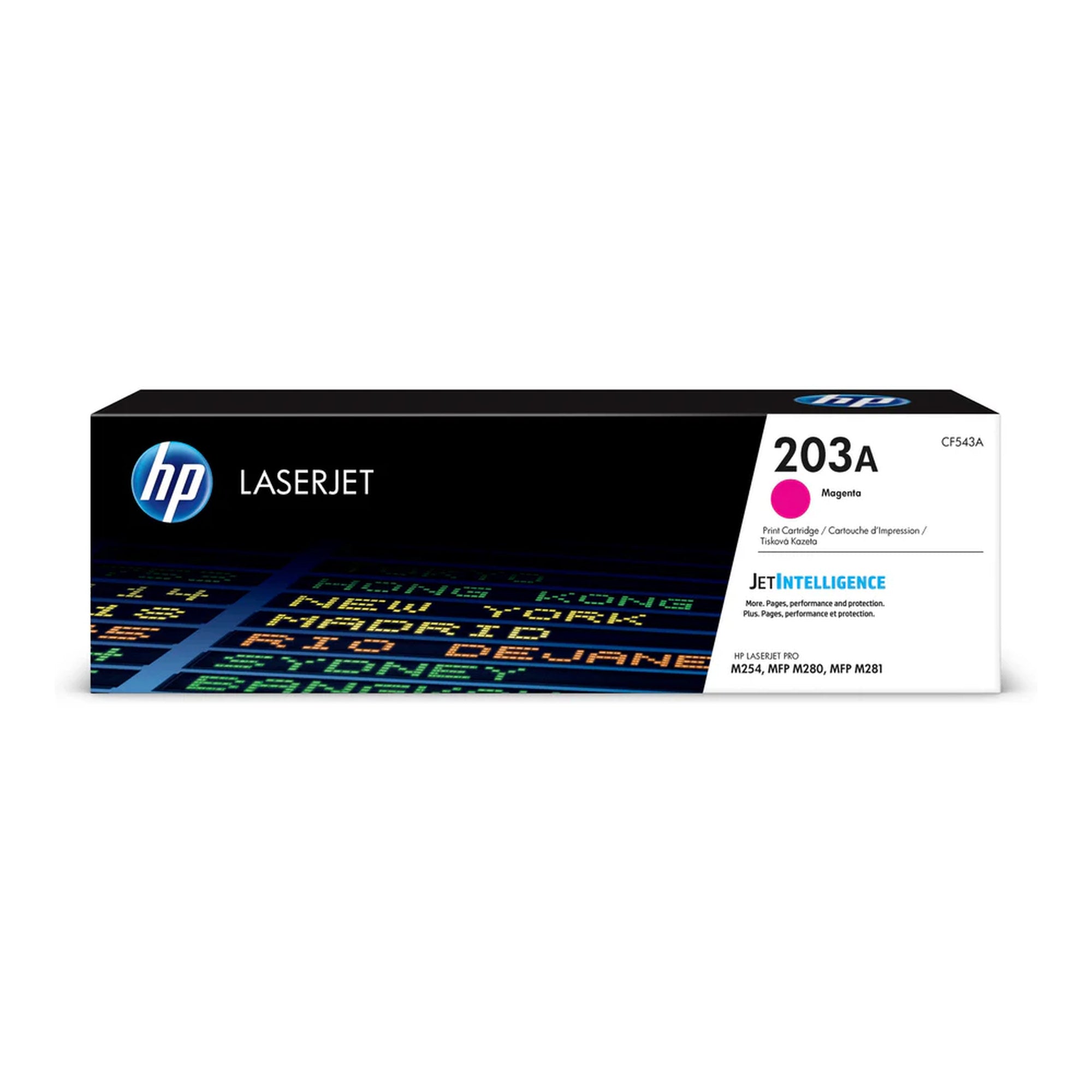 טונר דגם HP מקורי 203 CF543A צבע אדום