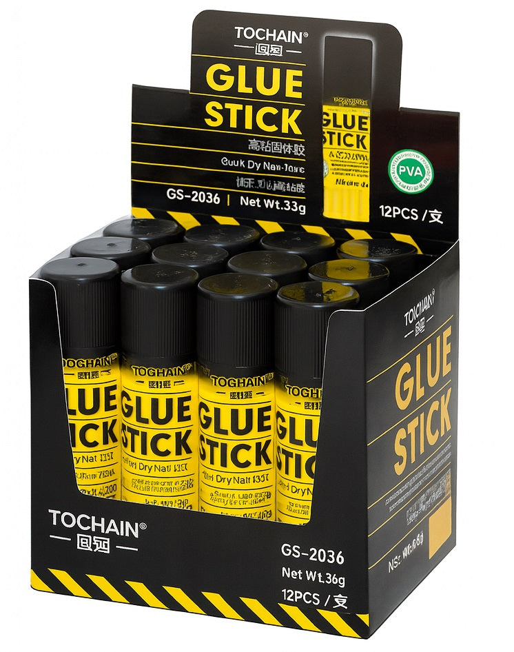 דבק סטיק משקל 36 גרם TOCHAIN PVA דגם GS-2036
