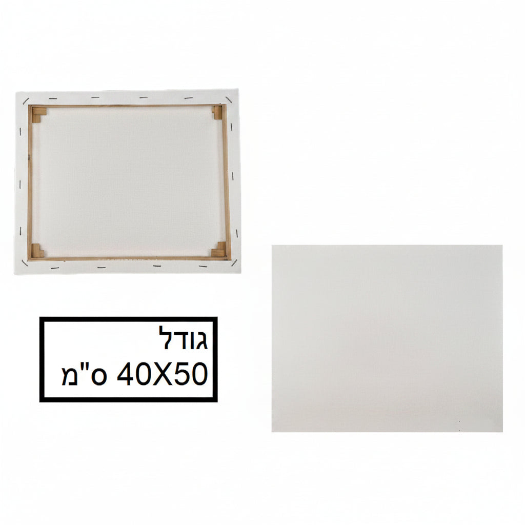 מסגרת קנווס לציור גודל 40X50 ס"מ דגם CVF12365