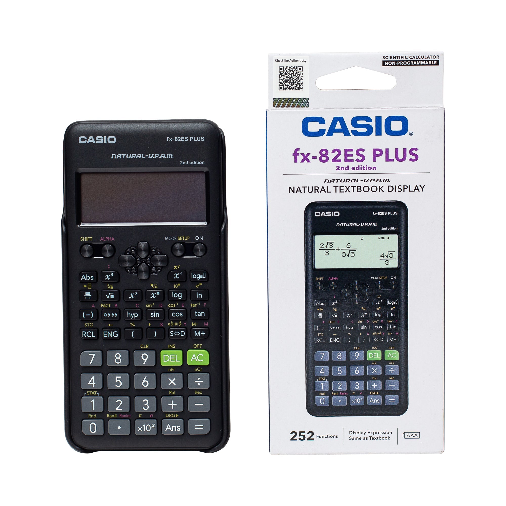 מחשבון מדעי קסיו דגם FX82MS PLUS