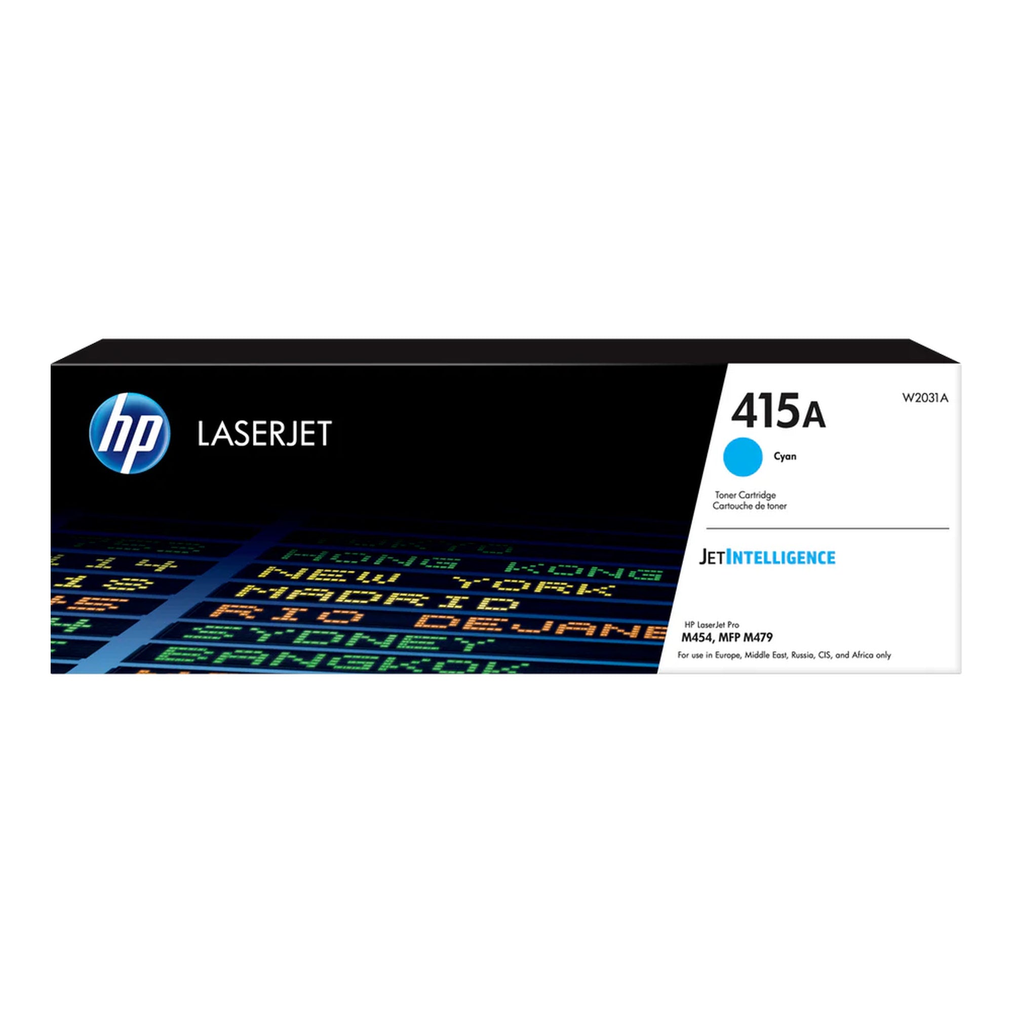 טונר דגם HP מקורי W2031A 415A צבע כחול