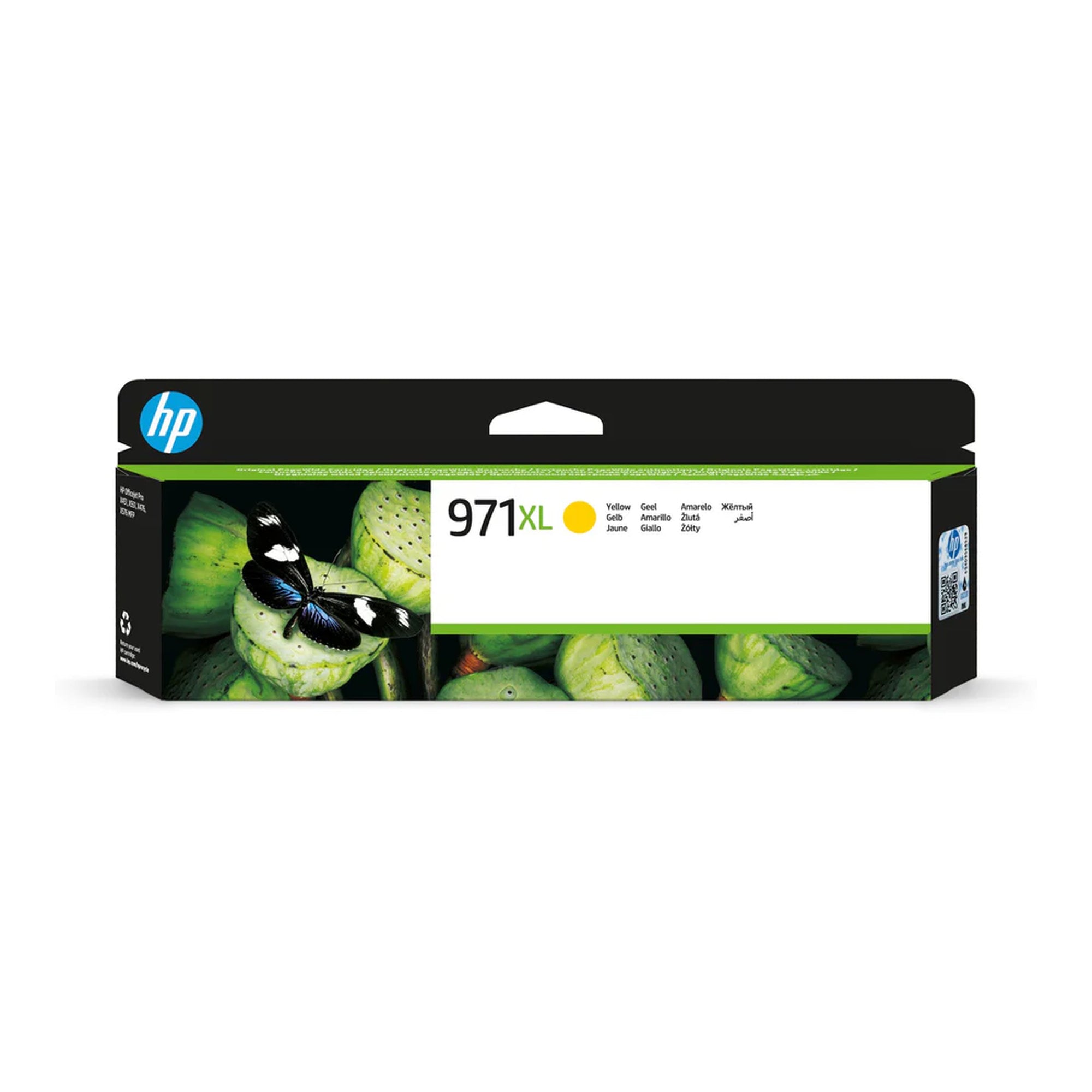 ראש דיו דגם HP מקורי 971XL צבע צהוב