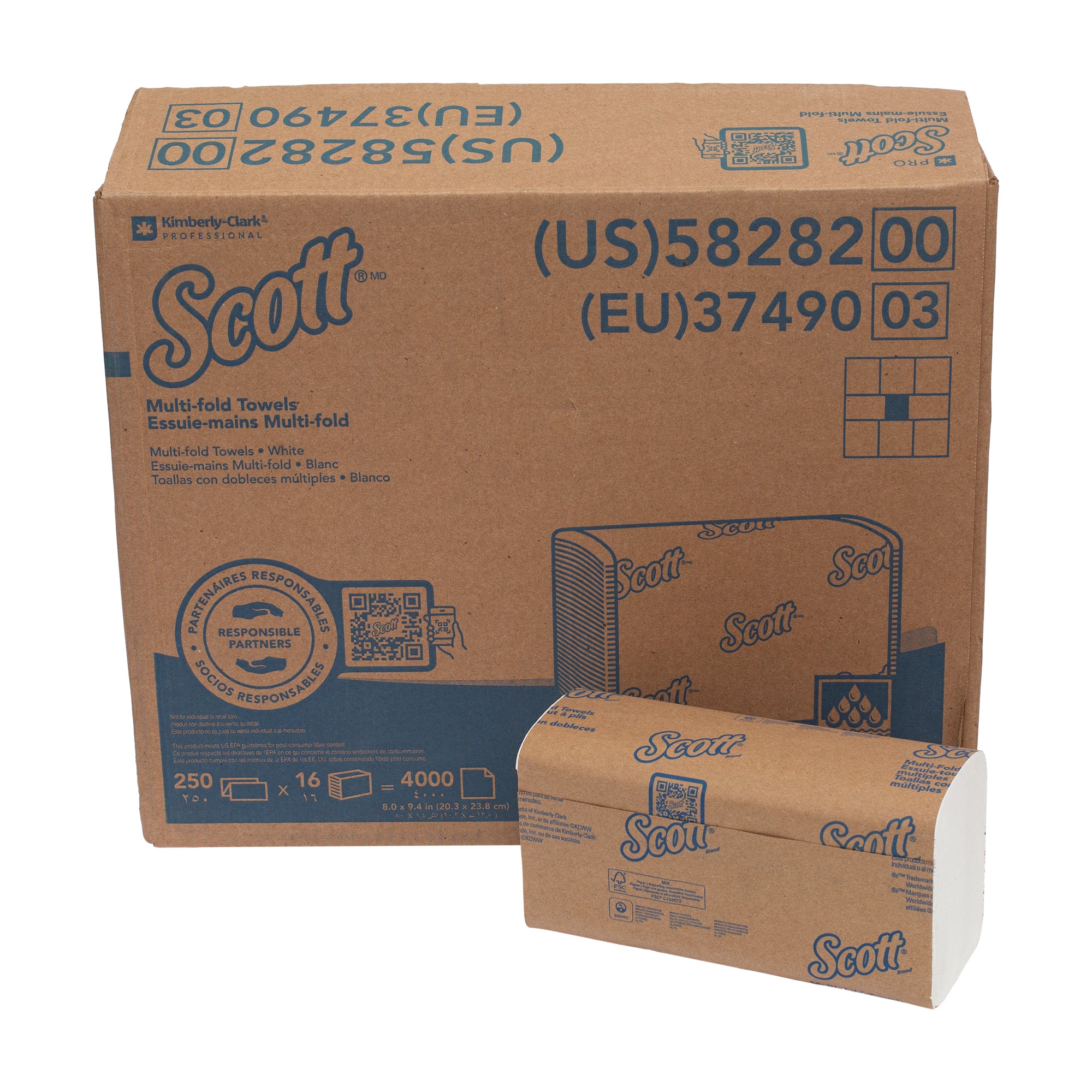מגבות נייר צץ רץ AIR FLEX חוגלה 4000 יחידות דגם 37490