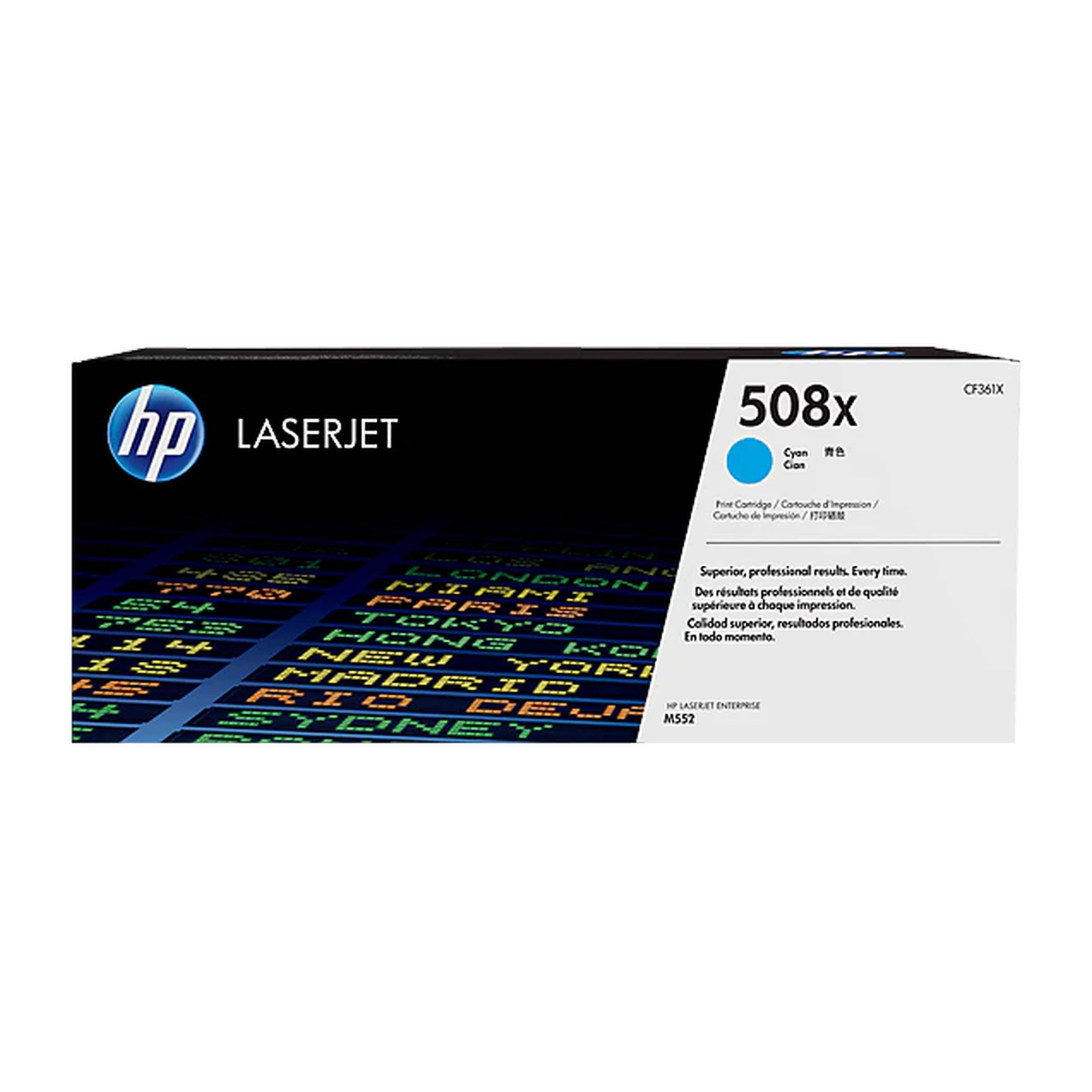 טונר דגם HP מקורי CF361X 508X צבע כחול