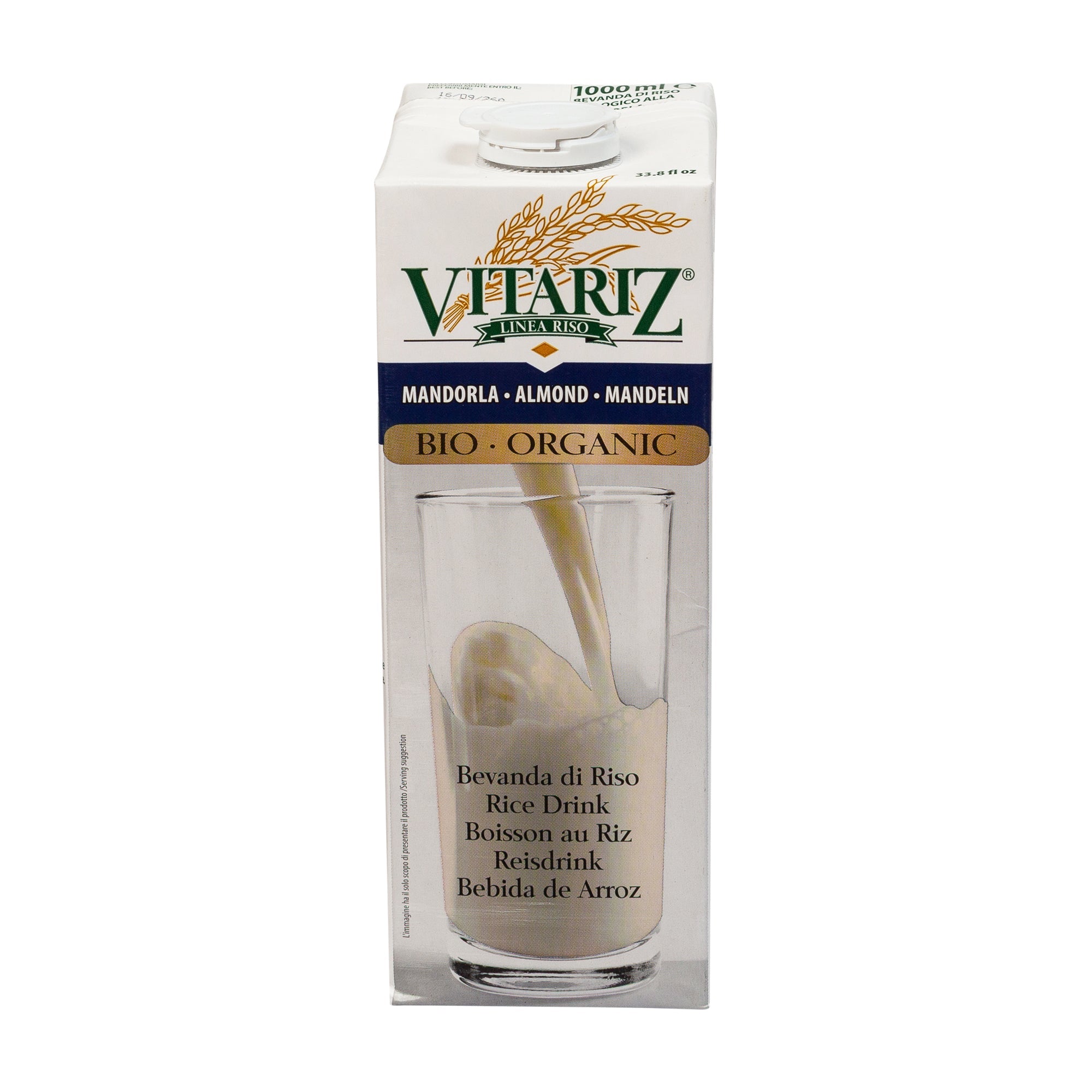 חלב אורז שקדים 1 ליטר VITARIZ
