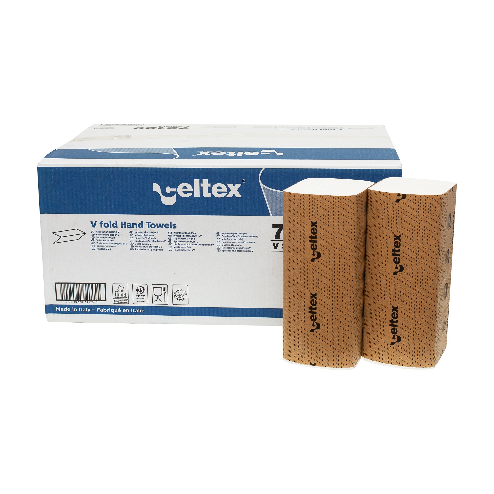 מגבות נייר צץ רץ גודל 22X25 ס"מ 3000 דף דגם 72129 CELTEX