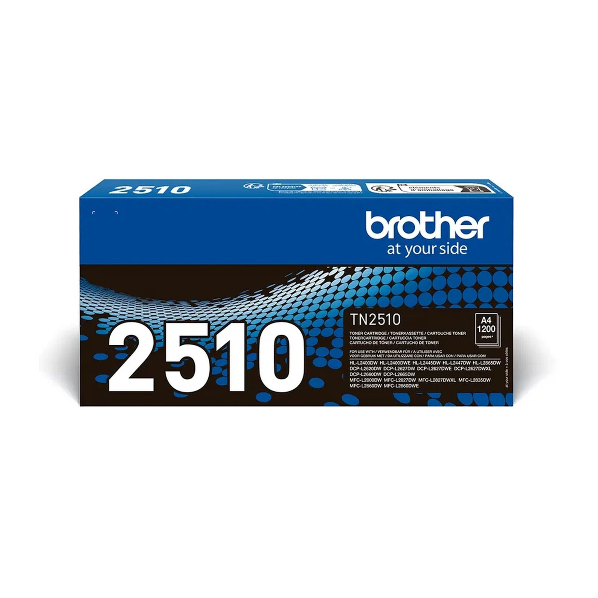 טונר ברדר מקורי דגם TN2510XL צבע שחור